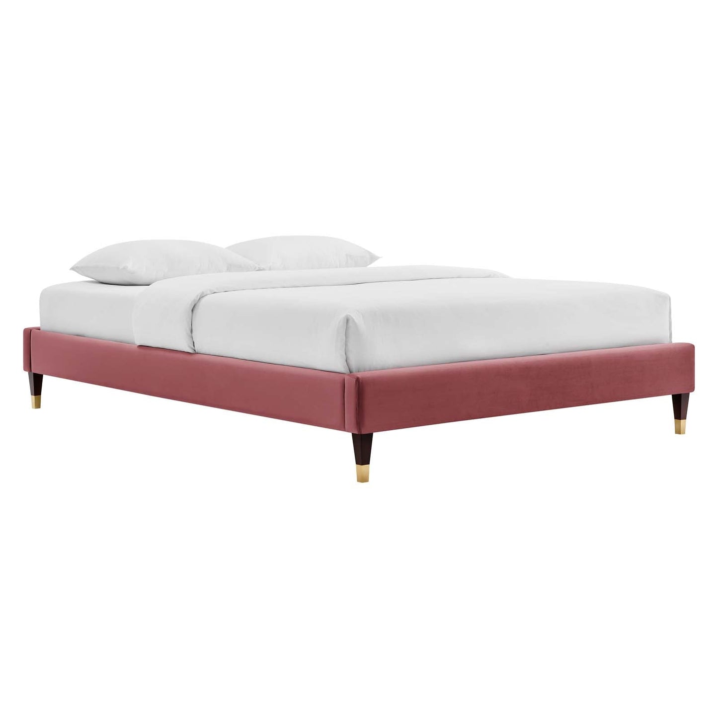 Elise Performance Velvet King Platform Bed by Modway