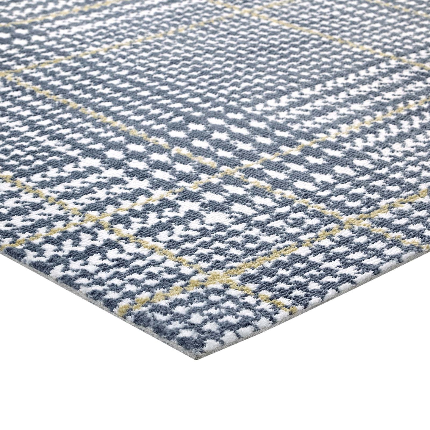 Kaja Abstract Plaid 8x10 Area Rug by Modway