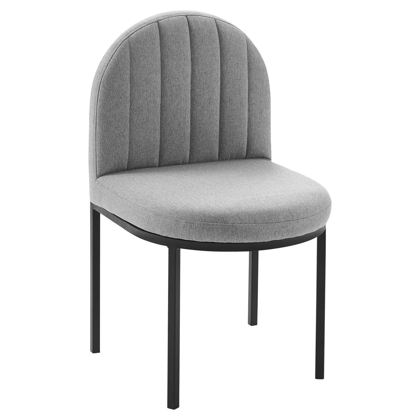 Isla Upholstered Fabric Dining Side Chair Set of 2 by Modway