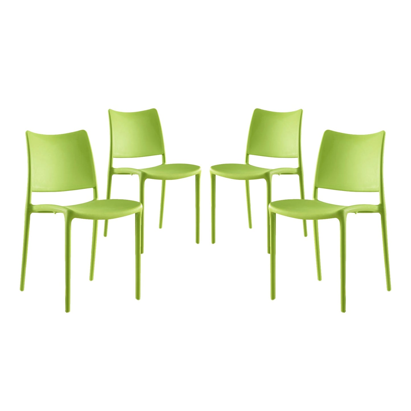 Hipster Dining Side Chair Set of 4 by Modway