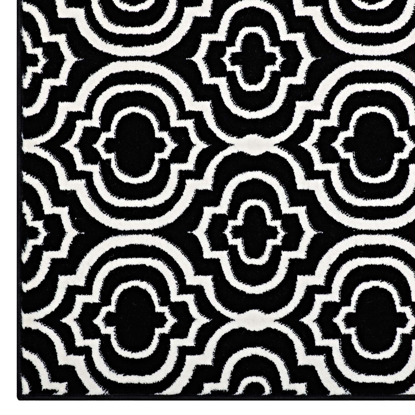 Frame Transitional Moroccan Trellis 5x8 Area Rug by Modway