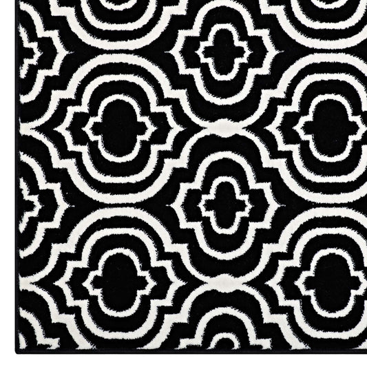 Frame Transitional Moroccan Trellis 5x8 Area Rug by Modway
