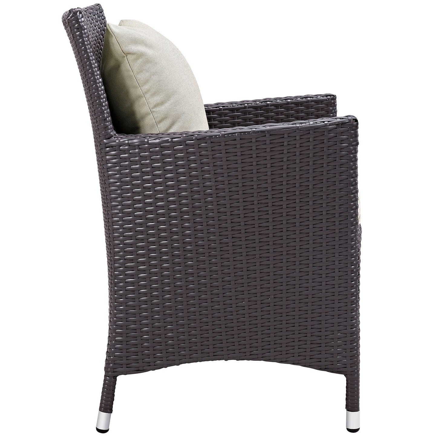 Convene 4 Piece Outdoor Patio Dining Set by Modway