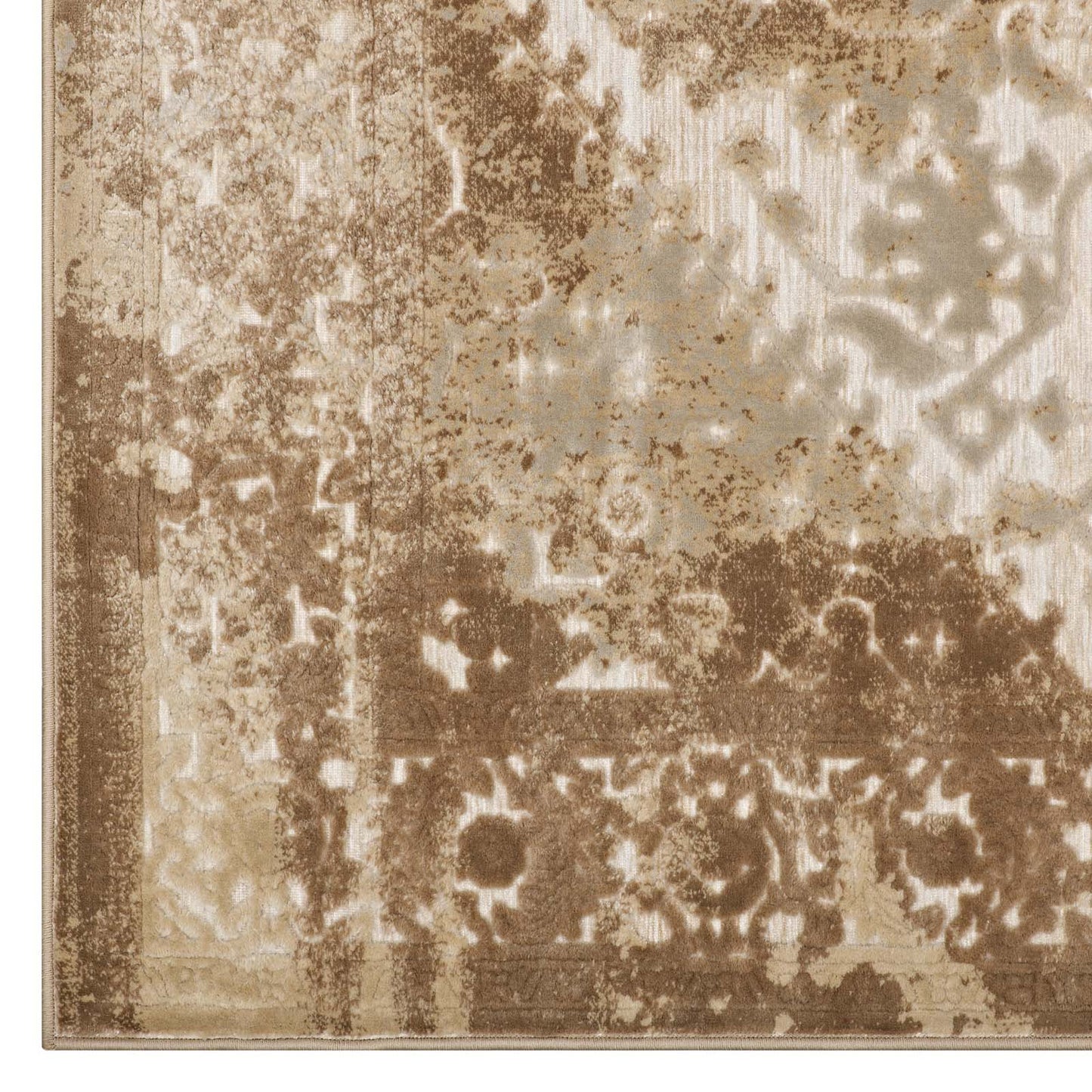 Rosina Distressed Vintage Medallion 5x8 Area Rug by Modway