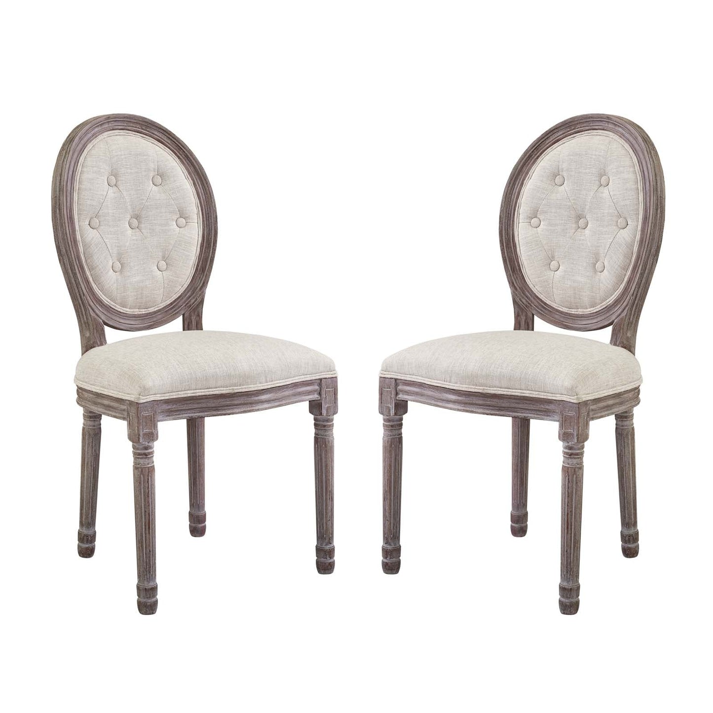 Arise Vintage French Dining Side Chair Set of 2
