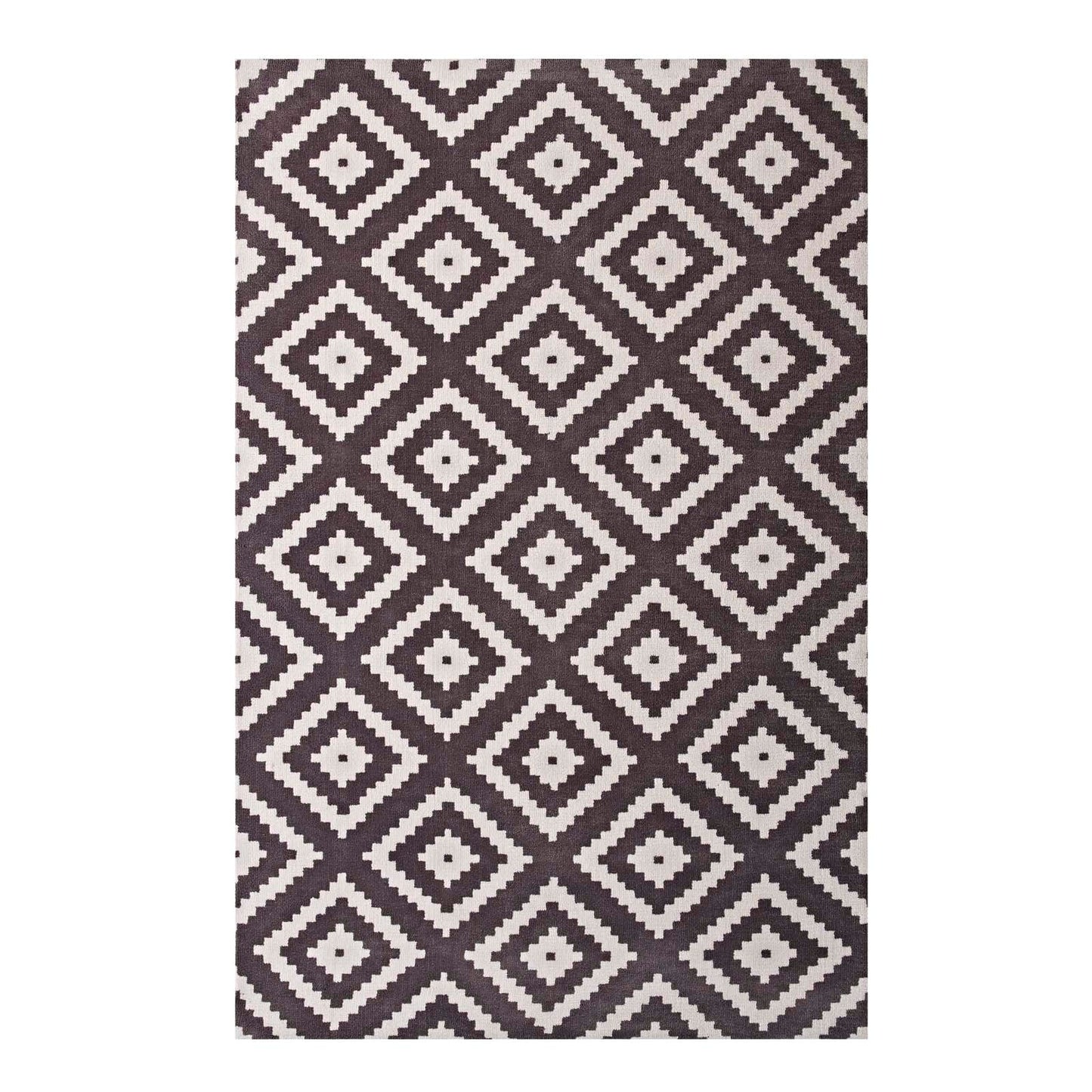 Alika Abstract Diamond Trellis 5x8 Area Rug by Modway