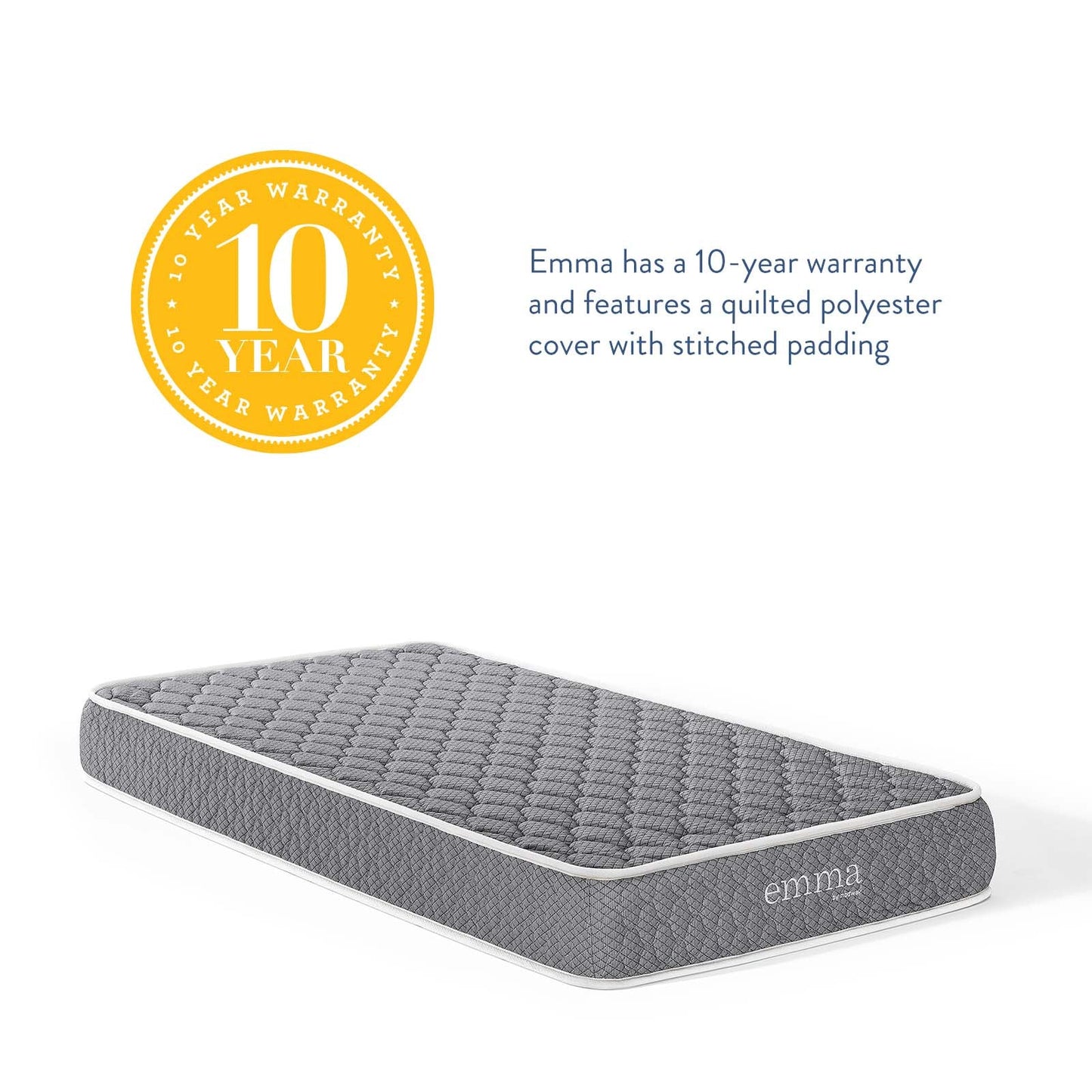 Mila 8" Full Mattress by Modway