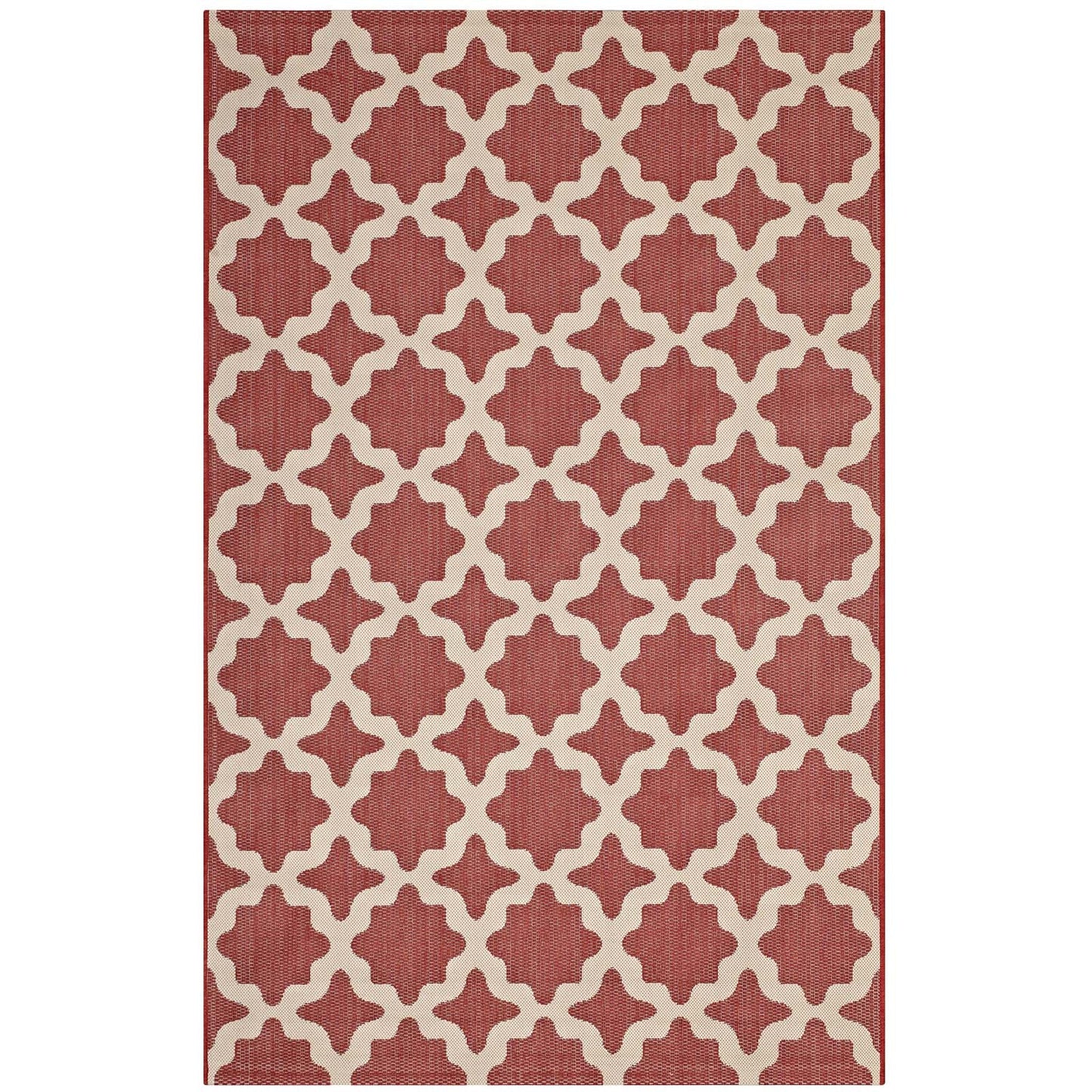 Cerelia Moroccan Trellis Indoor and Outdoor 5x8 Area Rug by Modway