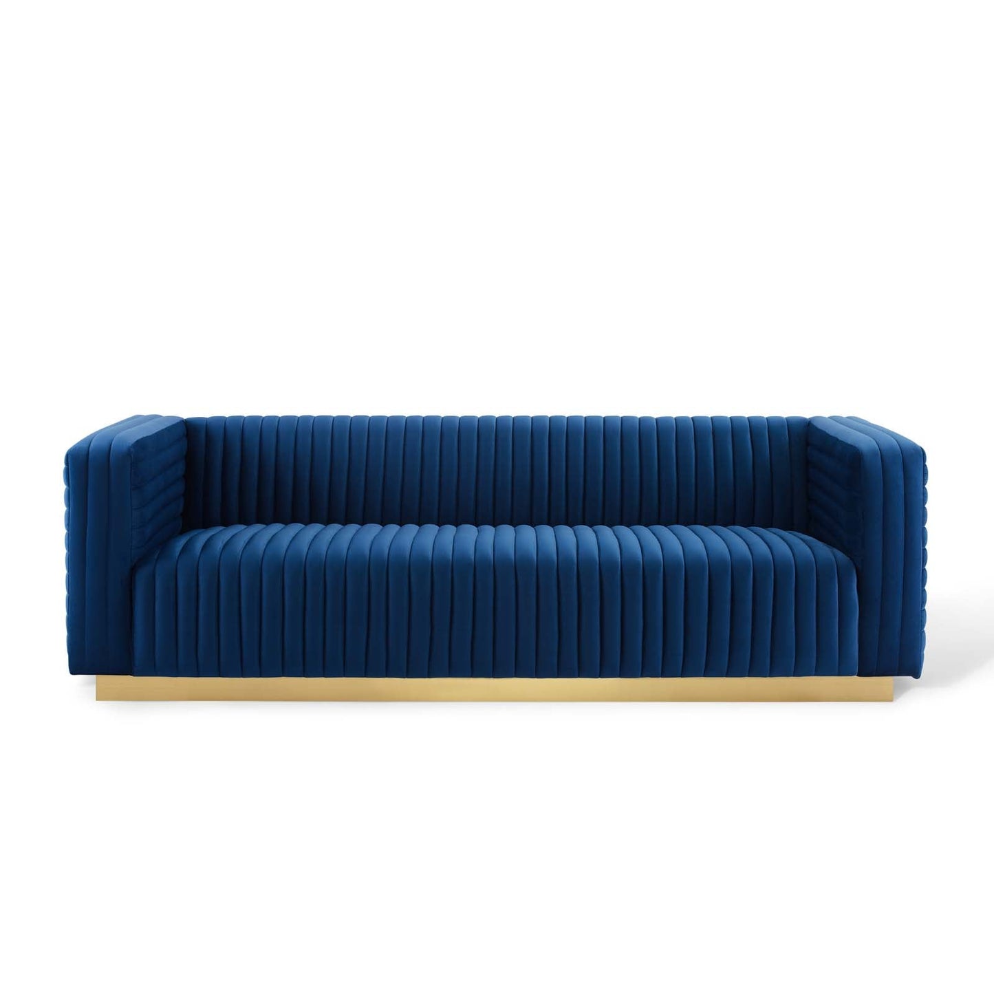 Charisma Channel Tufted Performance Velvet Living Room Sofa by Modway