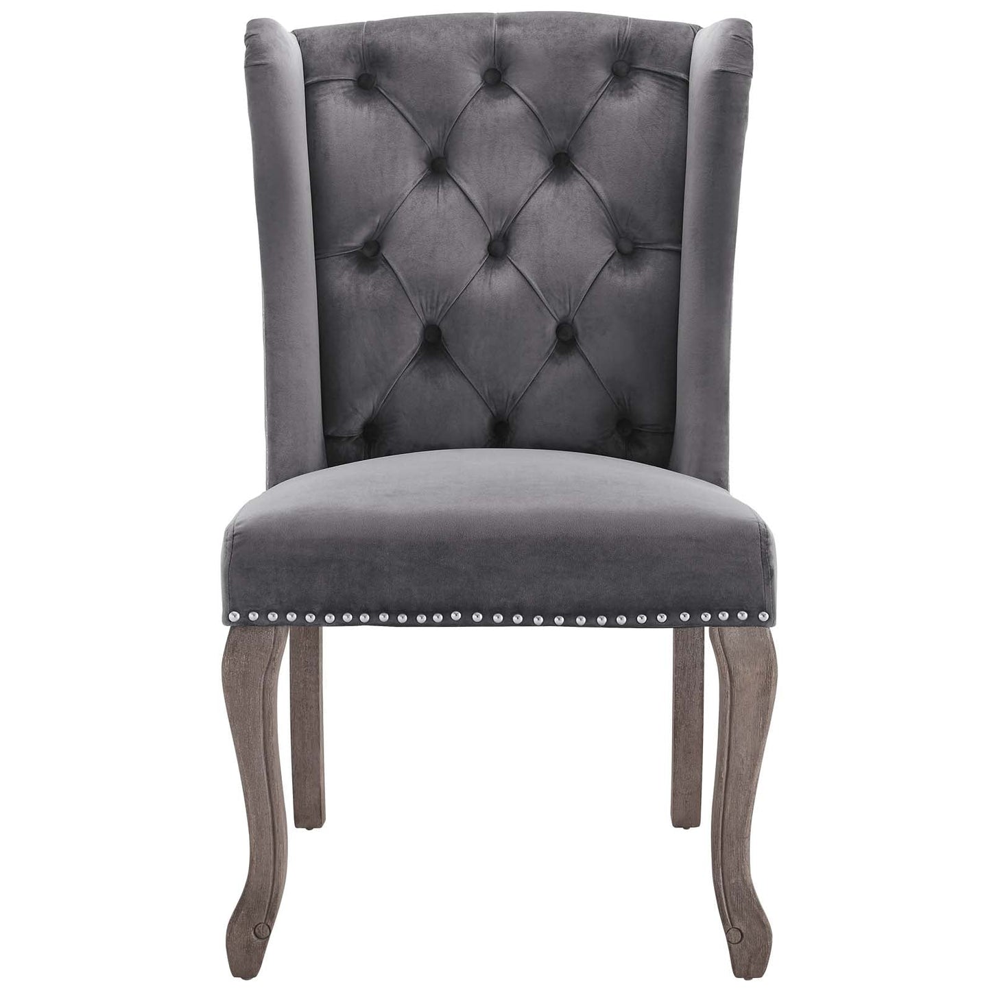 Apprise French Vintage Dining Performance Velvet Side Chair by Modway