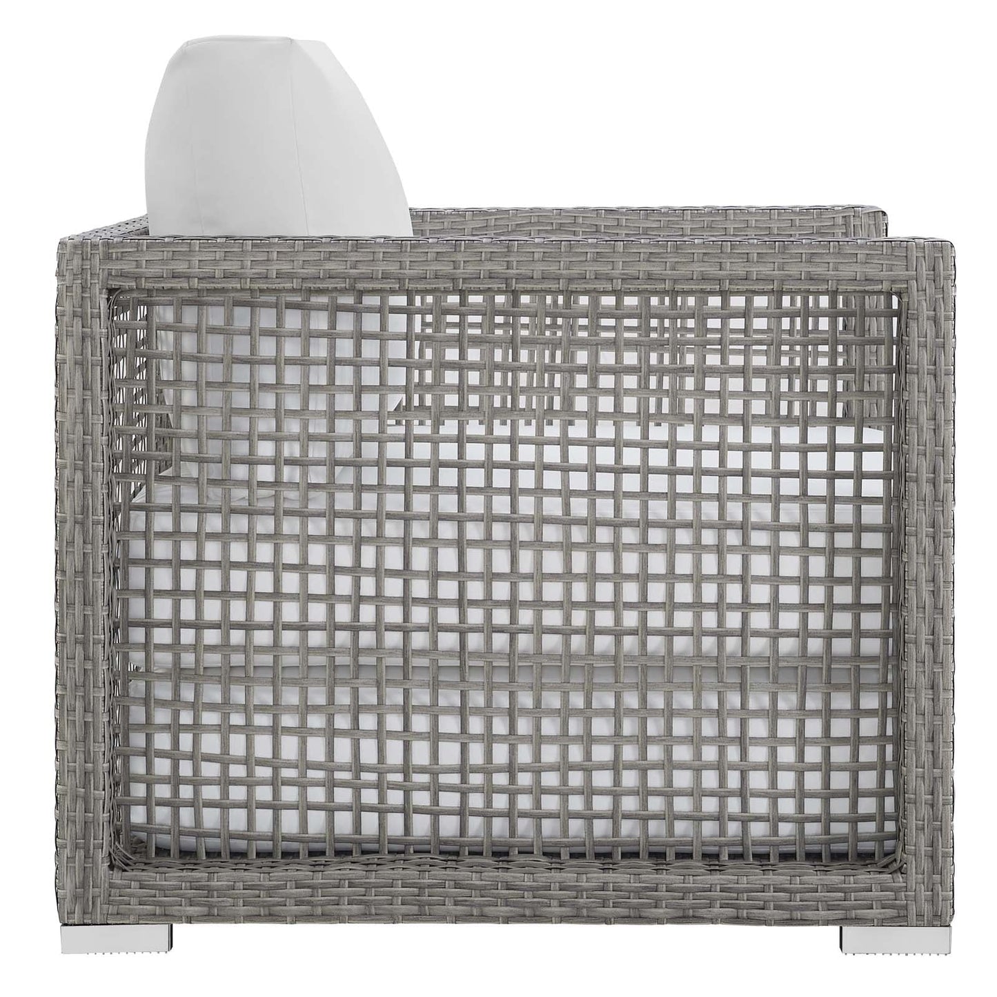 Aura 4 Piece Outdoor Patio Wicker Rattan Set by Modway