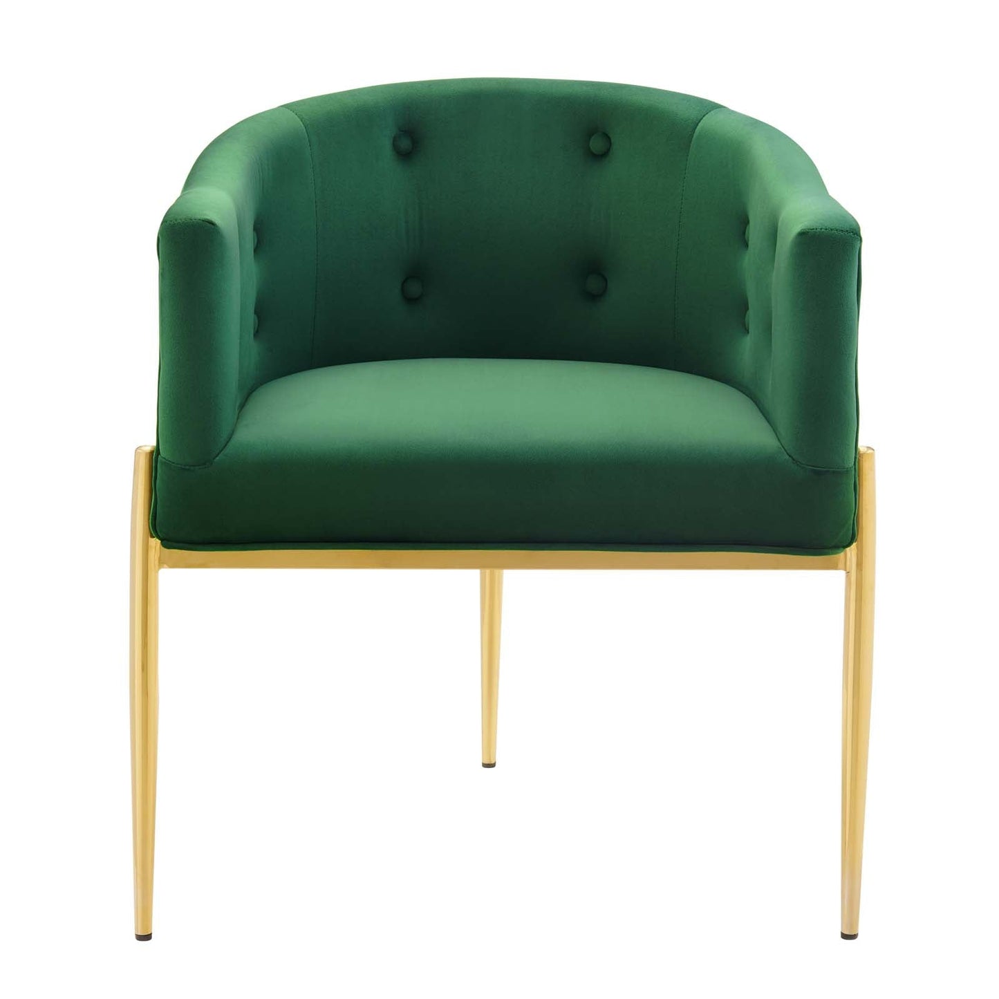 Savour Tufted Performance Velvet Accent Chairs Set of 2 by Modway