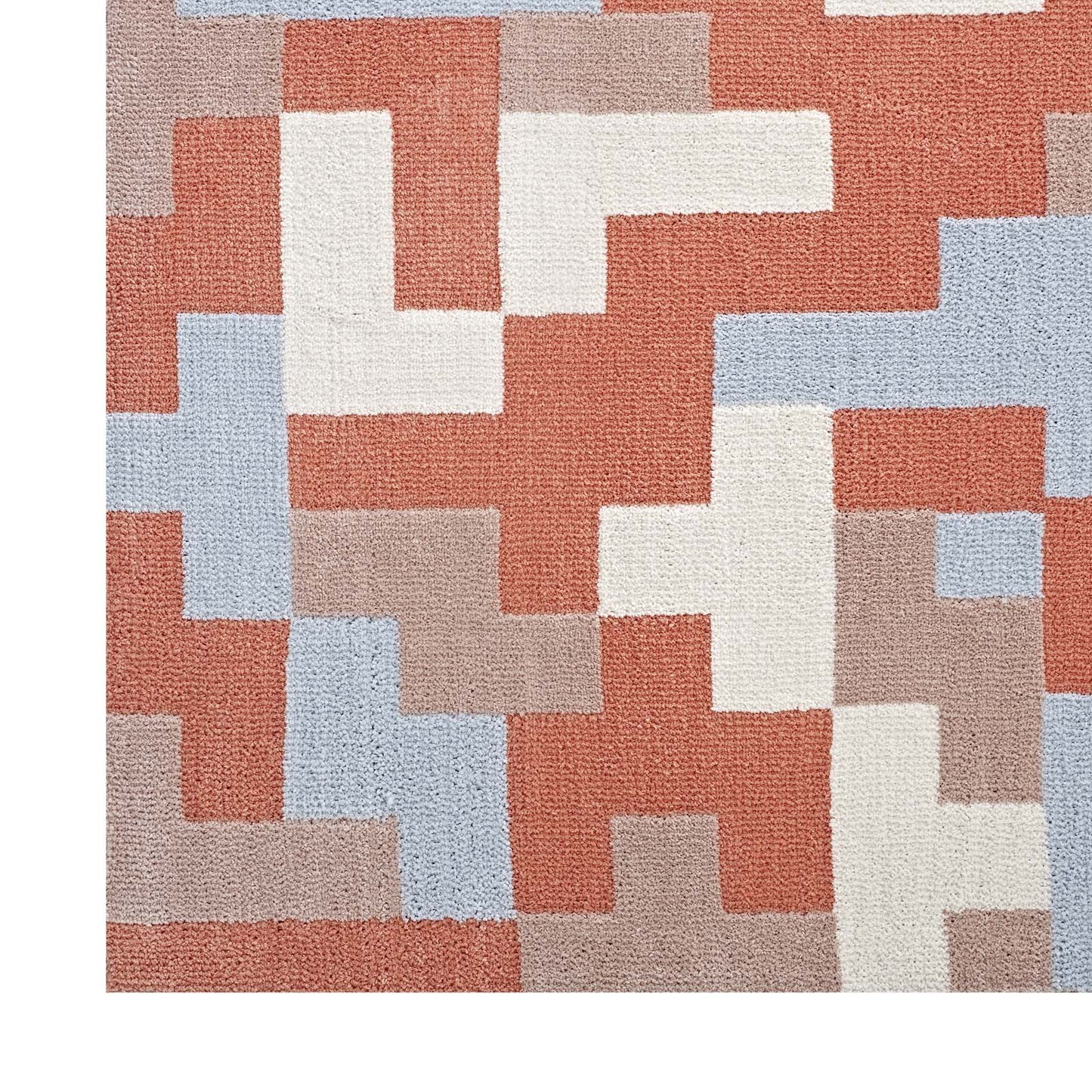 Andela Interlocking Block Mosaic 5x8 Area Rug by Modway