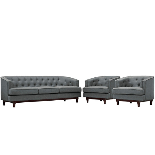 Coast Living Room Set Set of 3 by Modway
