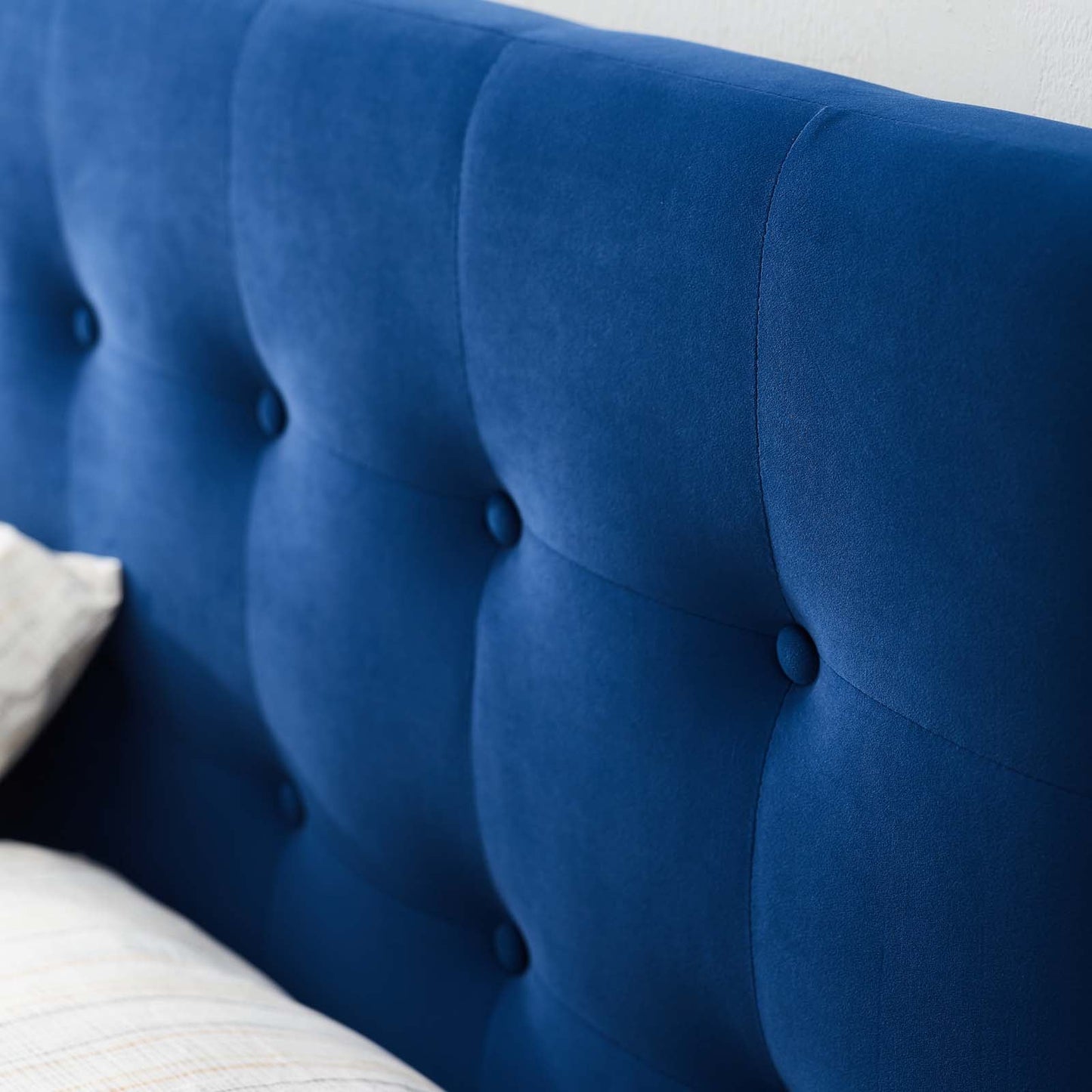 Emily Biscuit Tufted Performance Velvet Queen Headboard by Modway