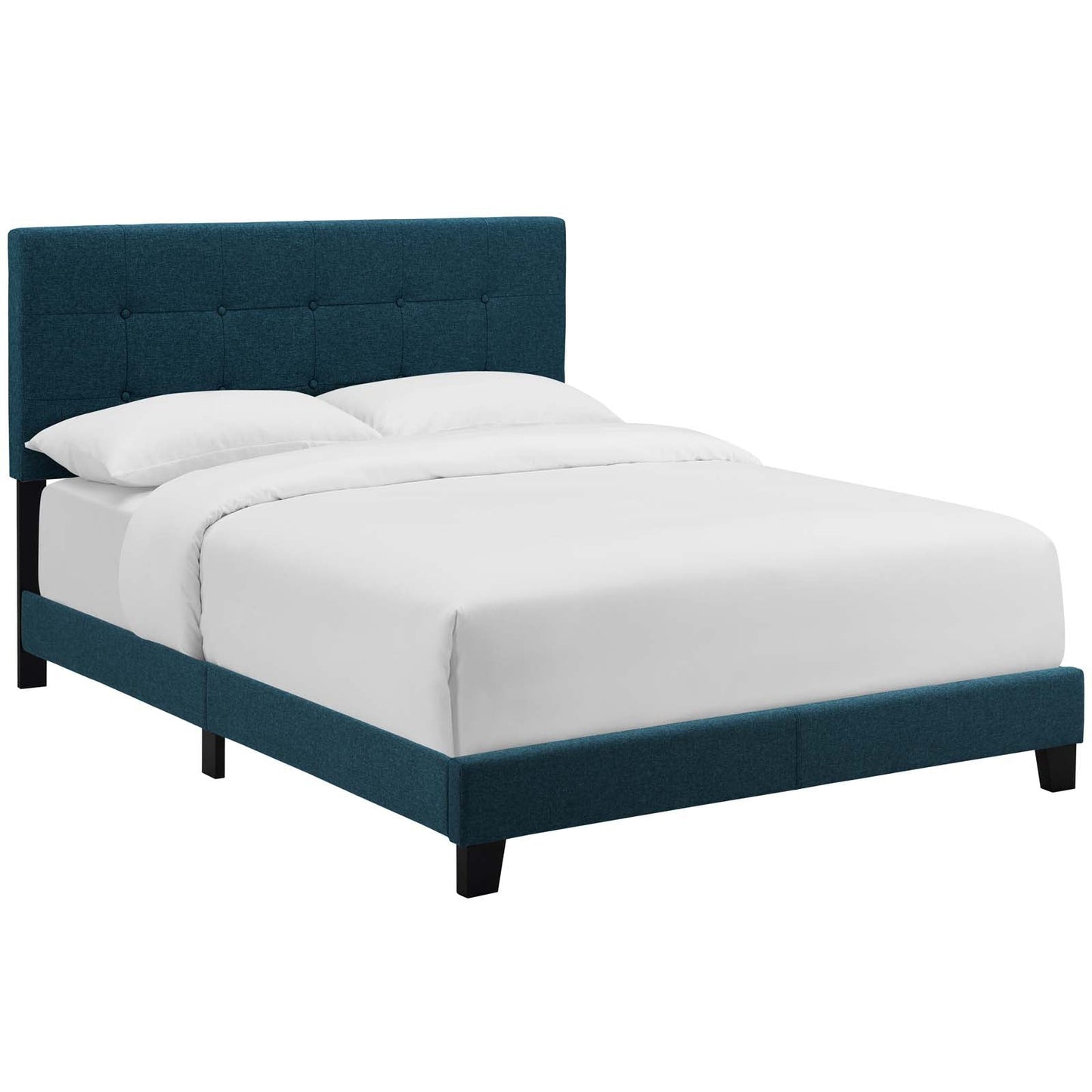 Amira Upholstered Fabric Twin Bed by Modway