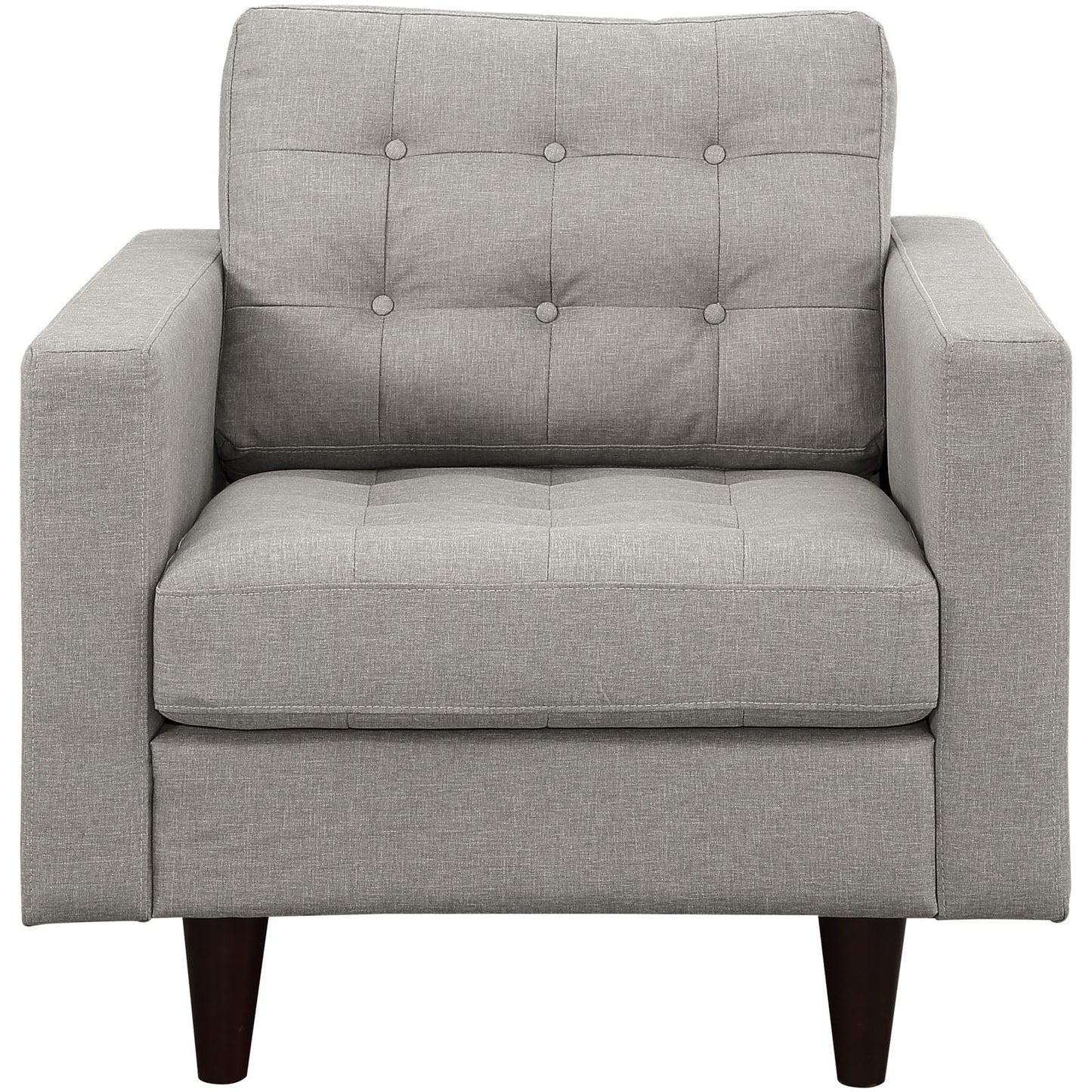 Empress Upholstered Fabric Armchair by Modway