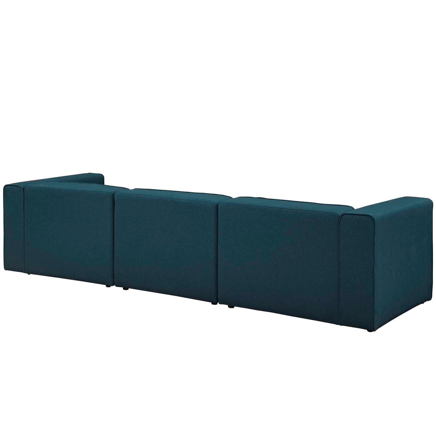 Mingle 3 Piece Upholstered Fabric Sectional Sofa Set by Modway