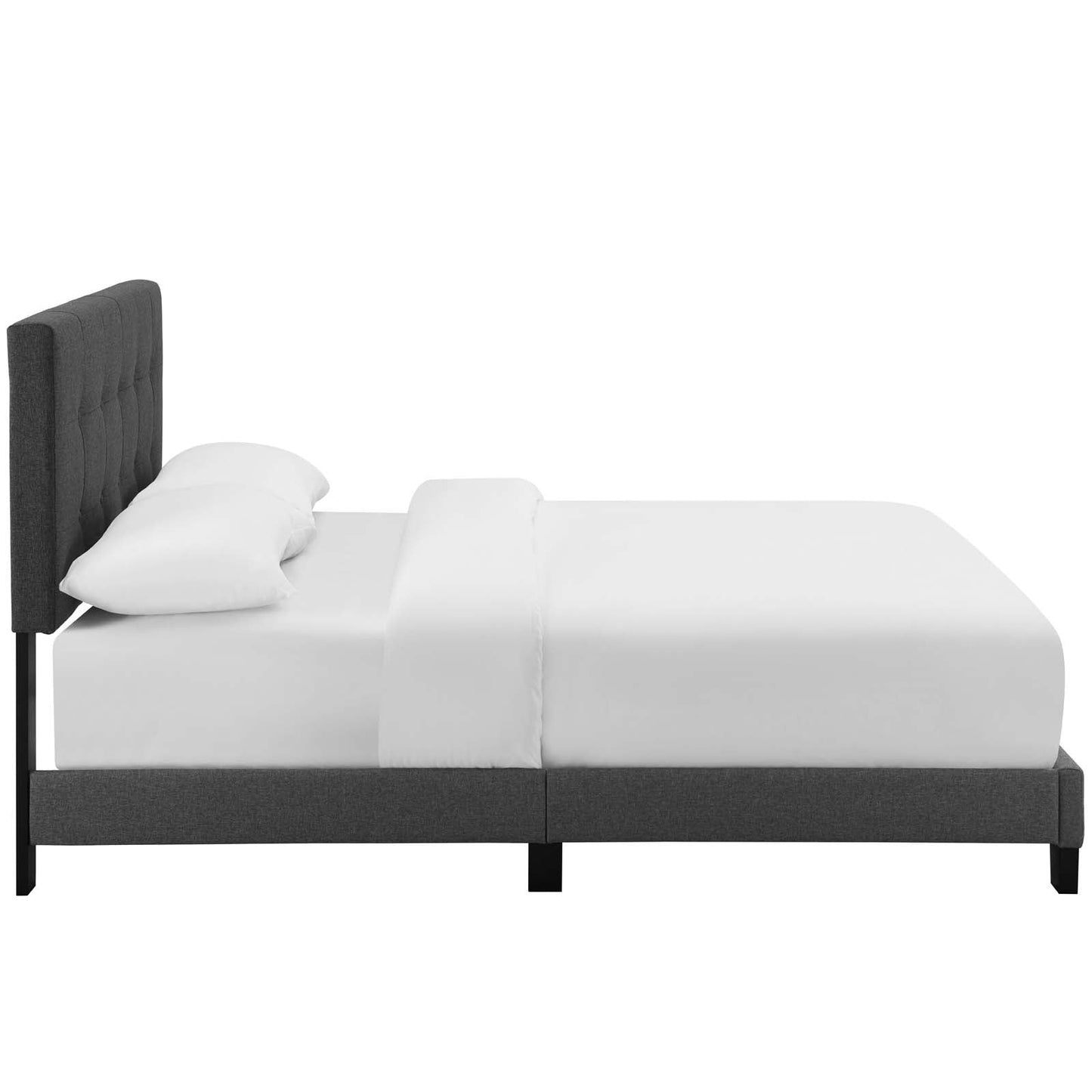 Amira Upholstered Fabric Twin Bed by Modway