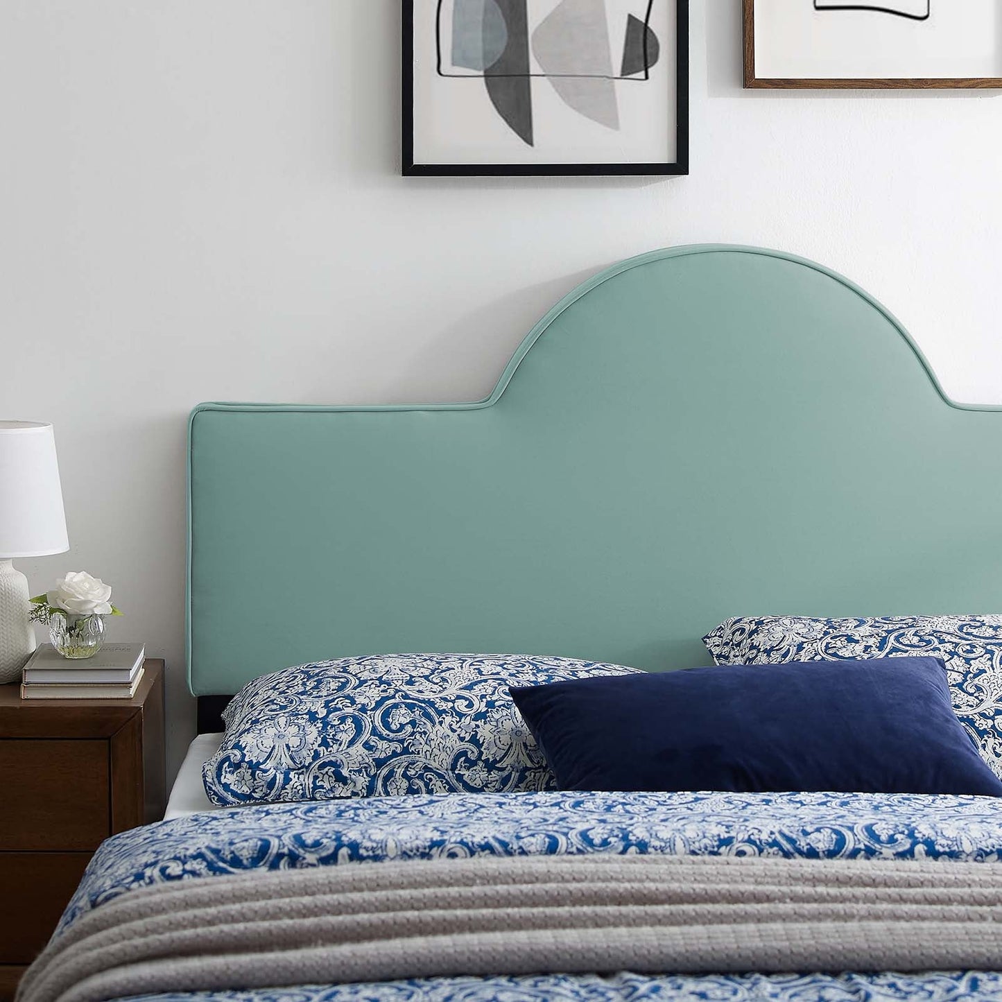 Dawn Performance Velvet Twin Headboard by Modway