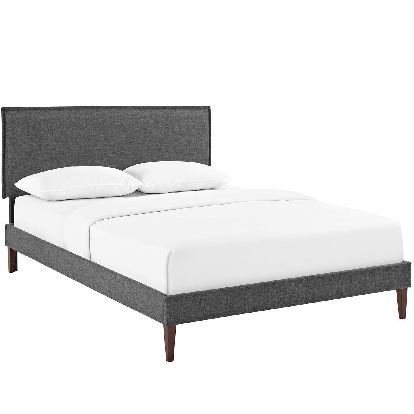 Amaris Queen Platform Bed with Squared Tapered Legs
