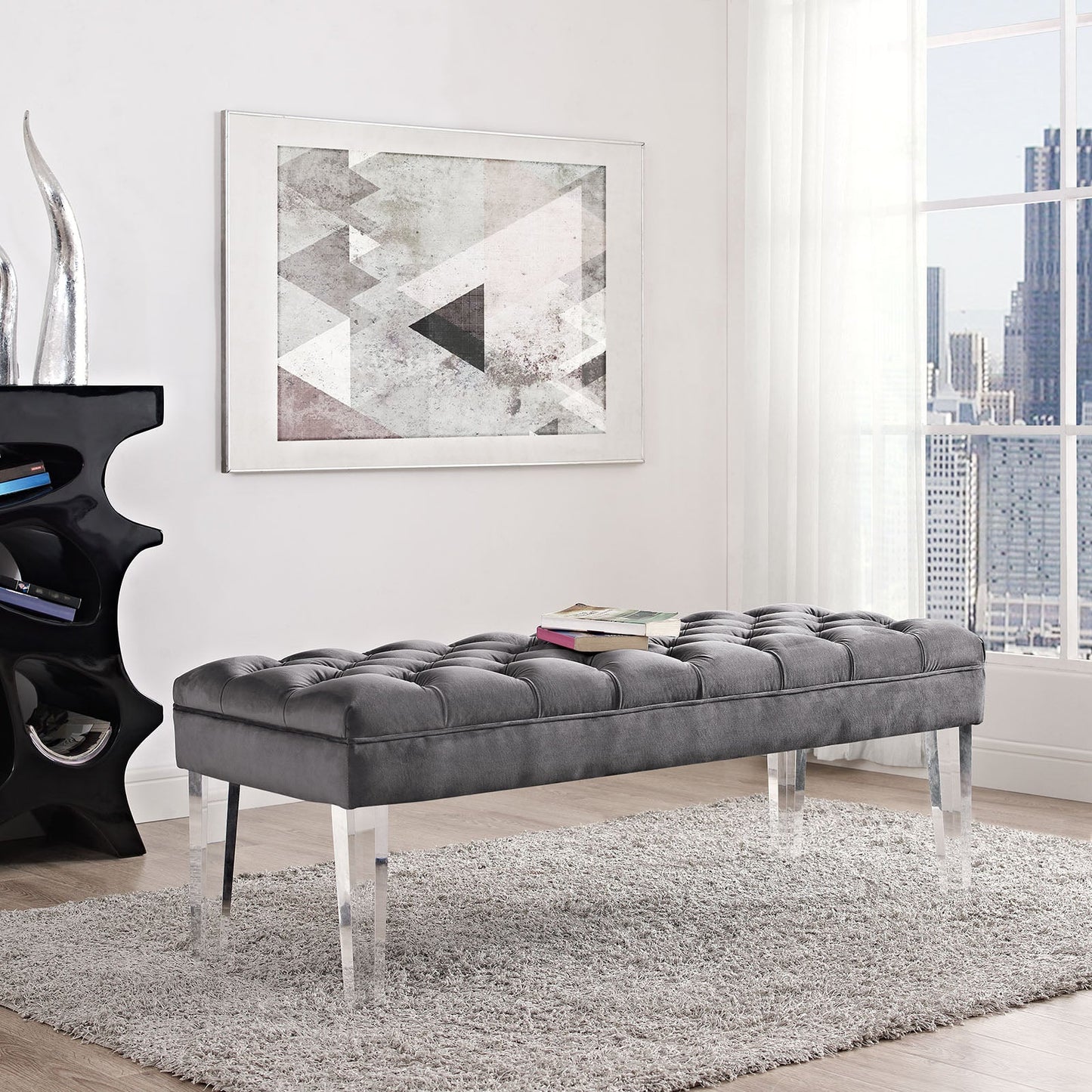 Valet Performance Velvet Bench by Modway