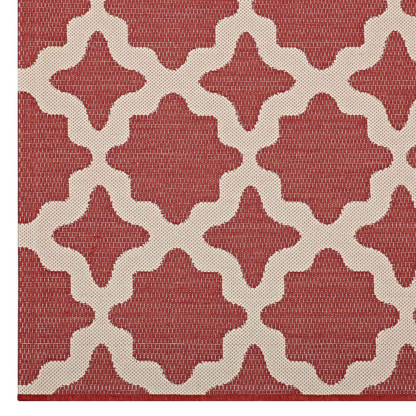 Cerelia Moroccan Trellis Indoor and Outdoor 5x8 Area Rug by Modway