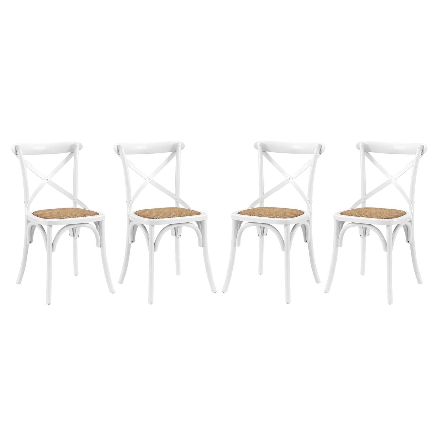 Gear Dining Side Chair Set of 4 by Modway