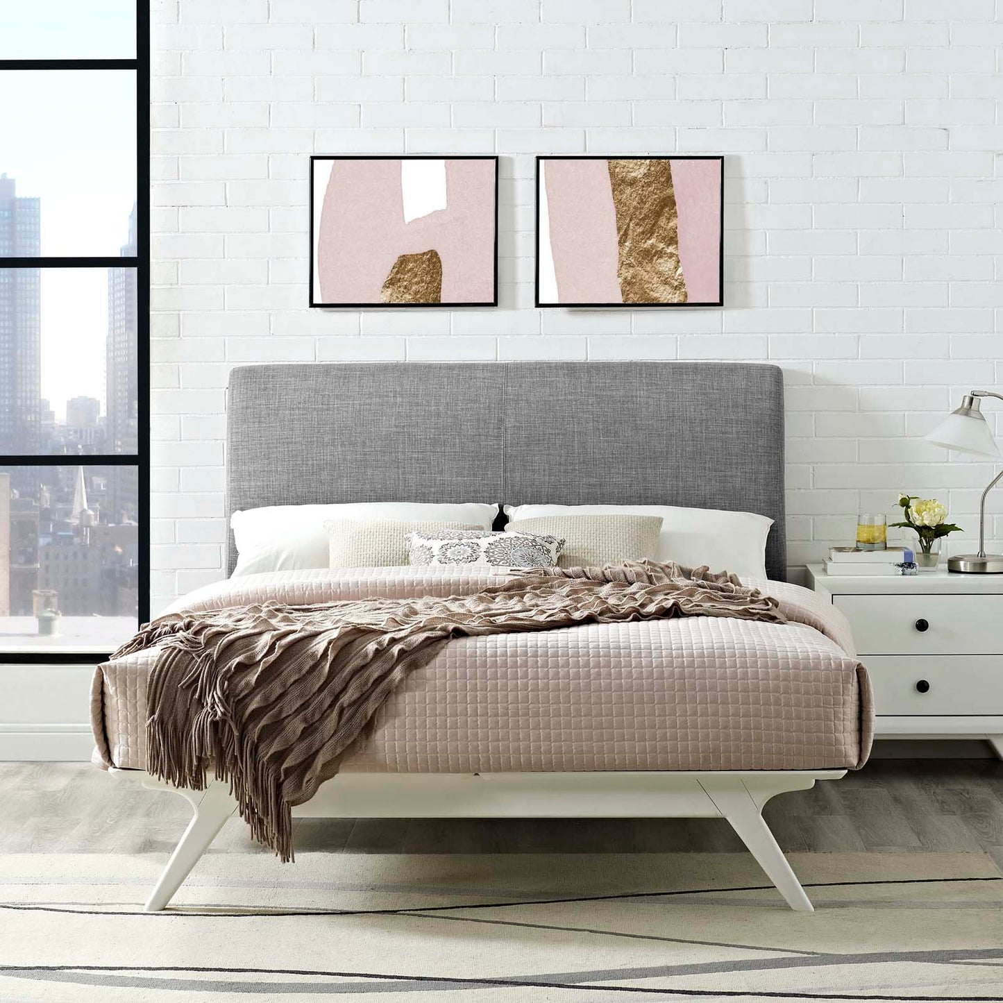 Tracy King Bed by Modway