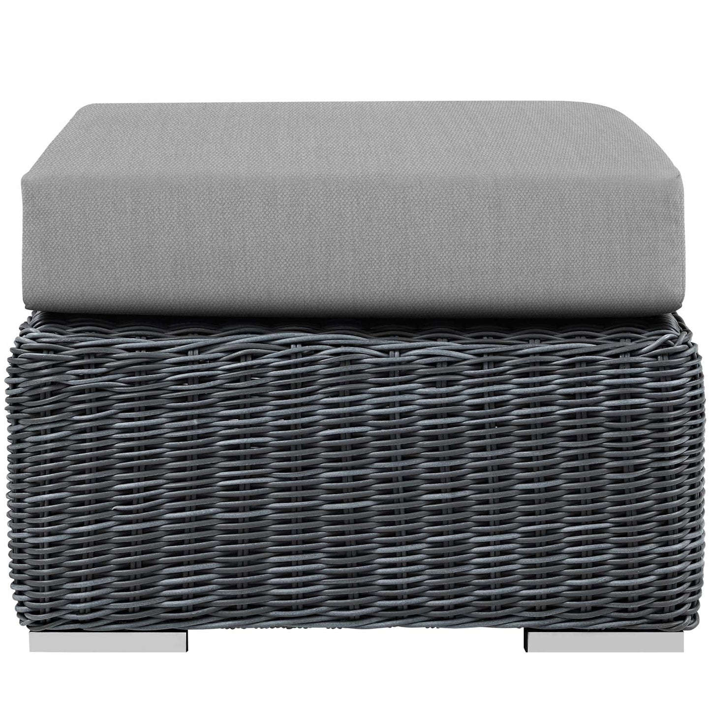 Summon Outdoor Patio Sunbrella¨ Ottoman by Modway