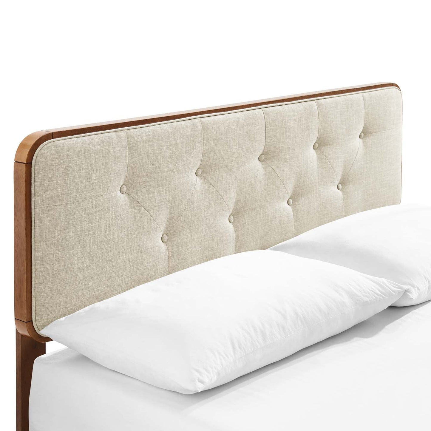 Bridgette Wood Twin Platform Bed With Splayed Legs by Modway