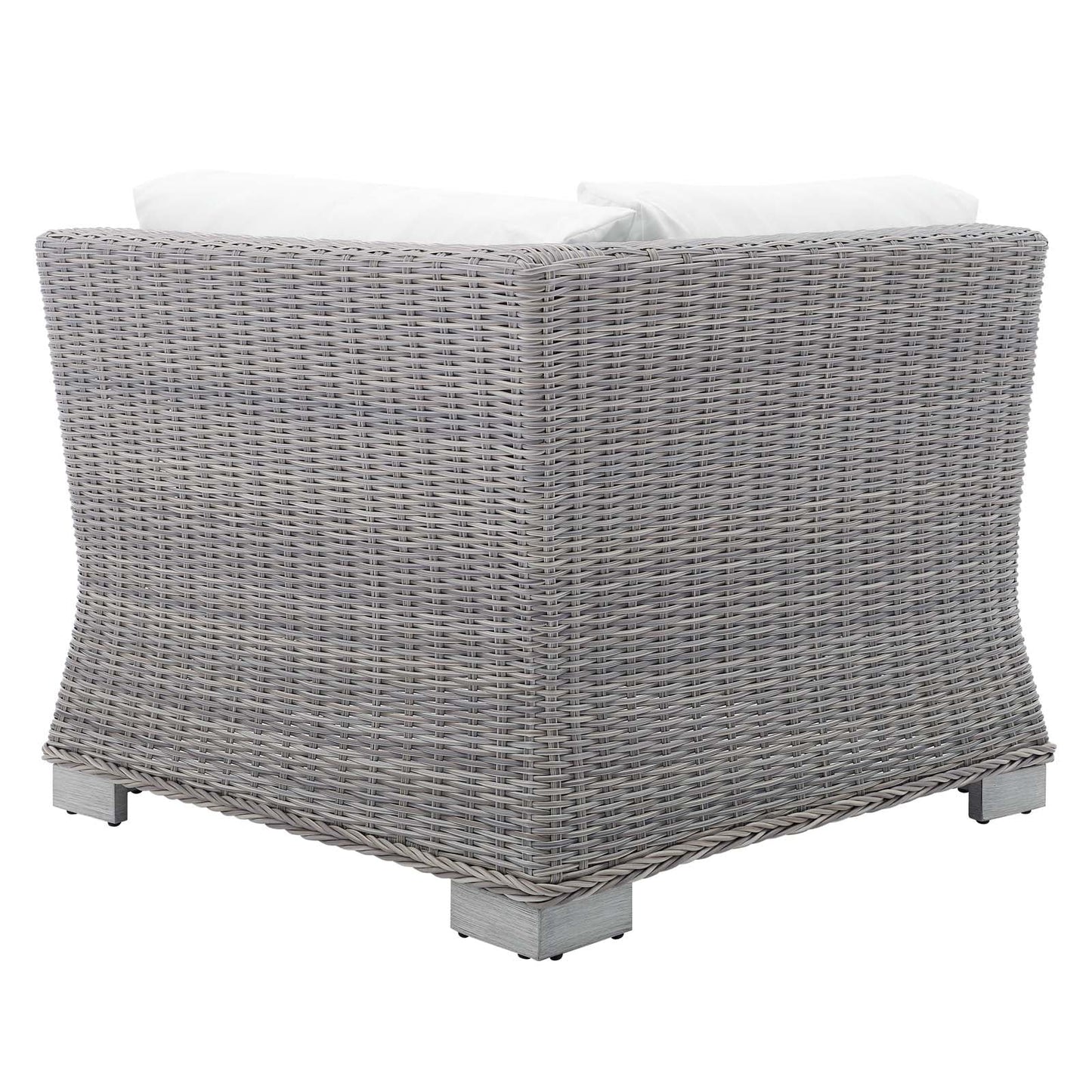 Conway Sunbrella¨ Outdoor Patio Wicker Rattan Corner Chair by Modway