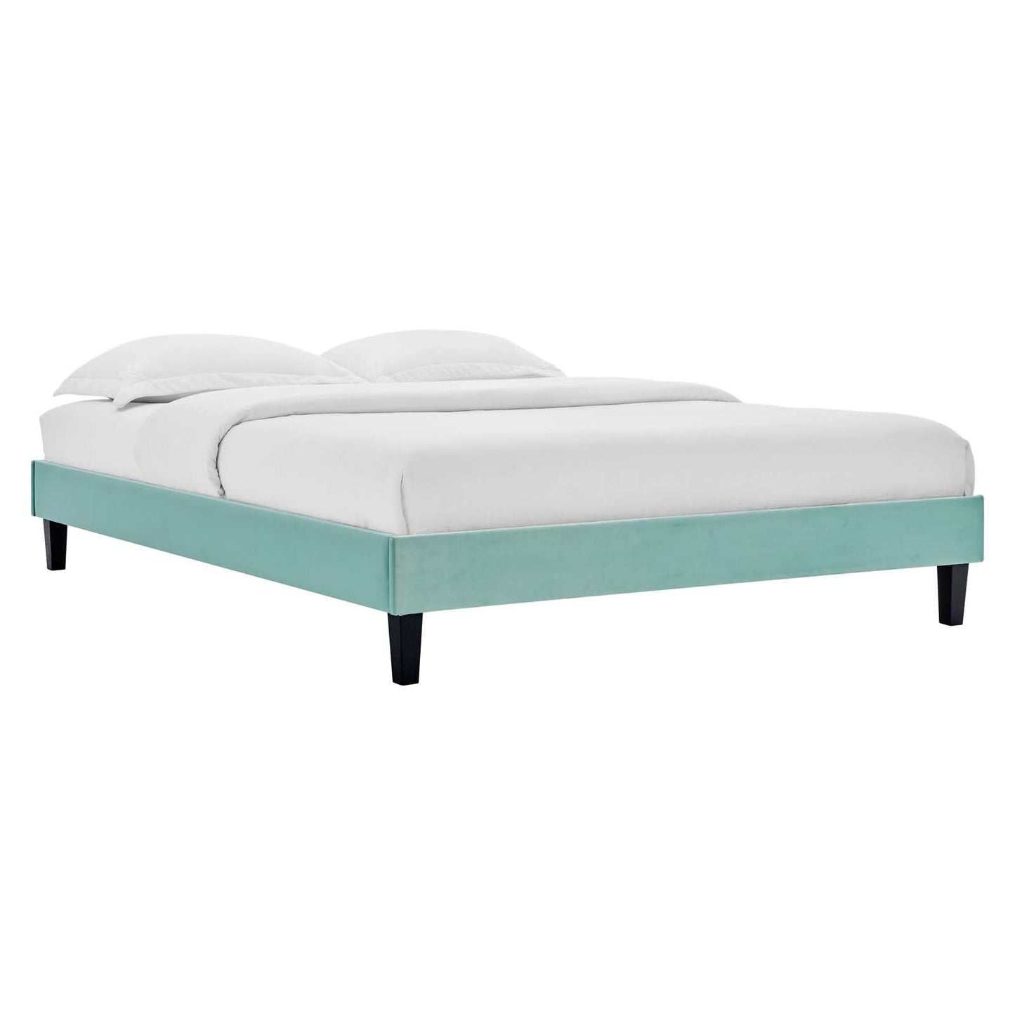 Reign Performance Velvet Full Platform Bed Frame by Modway