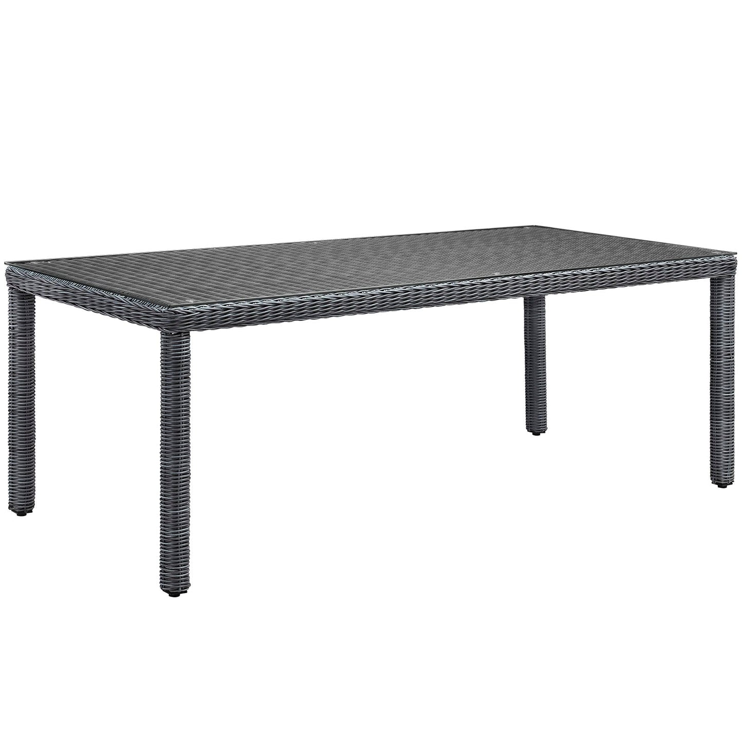 Summon 83" Outdoor Patio Dining Table by Modway