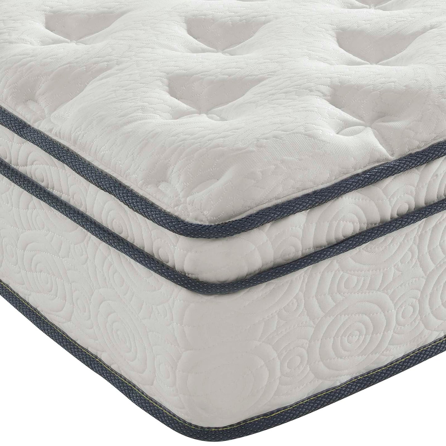 Jenna 10" Innerspring and Foam California King Mattress by Modway