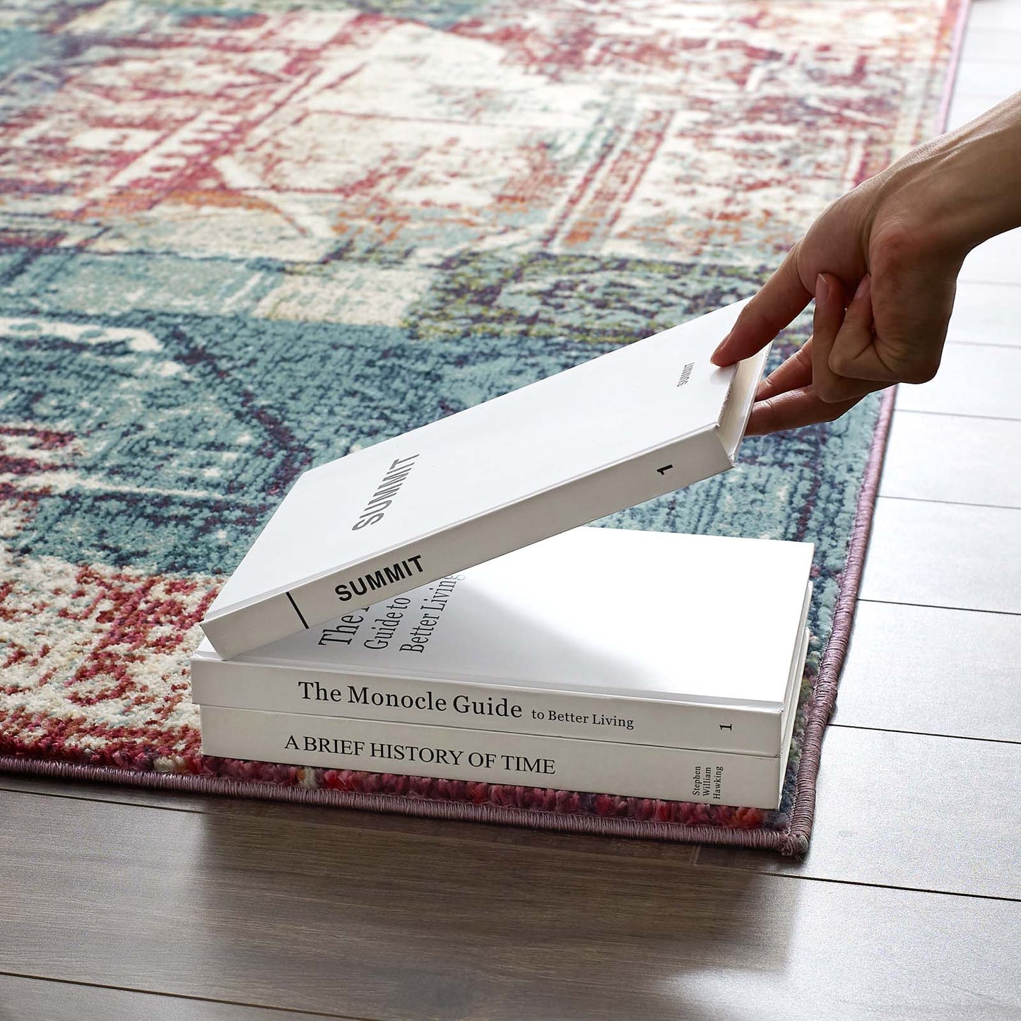 Tribute Elowen Contemporary Modern Vintage Mosaic 8x10 Area Rug by Modway