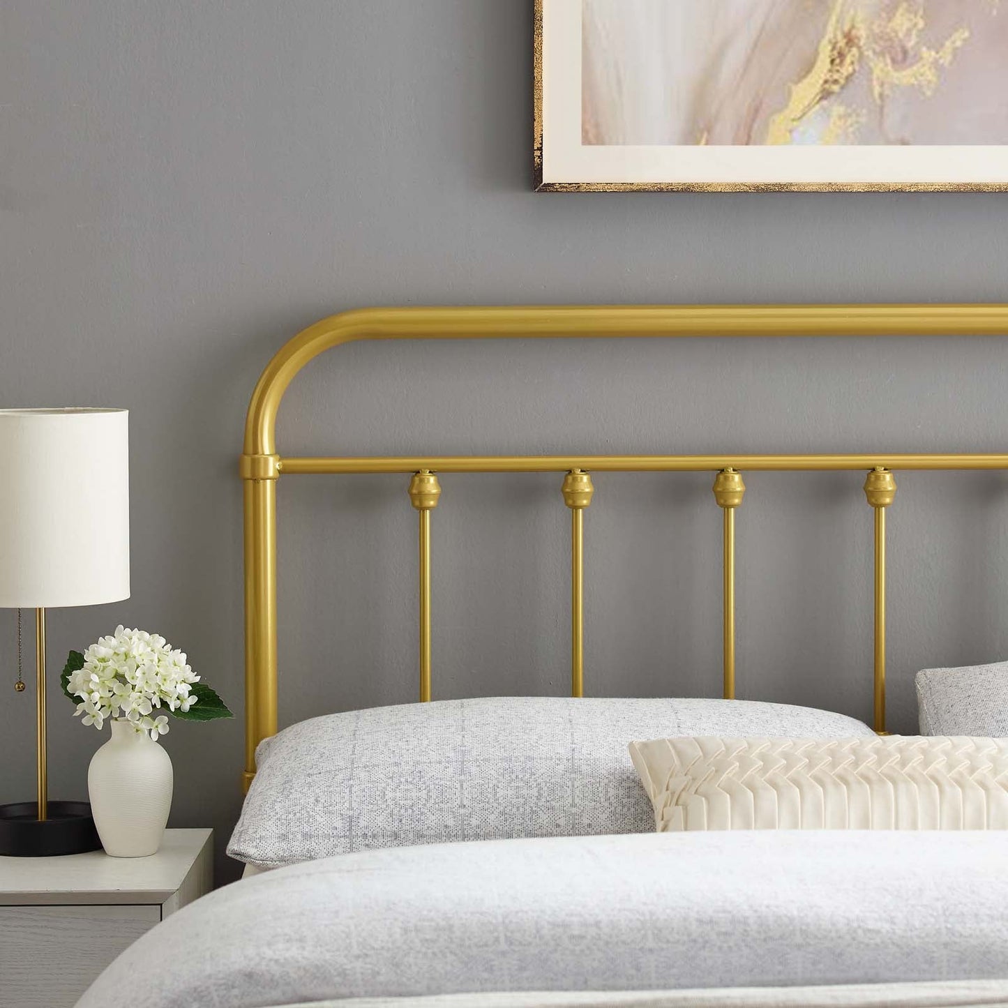 Sage Metal Twin Headboard by Modway