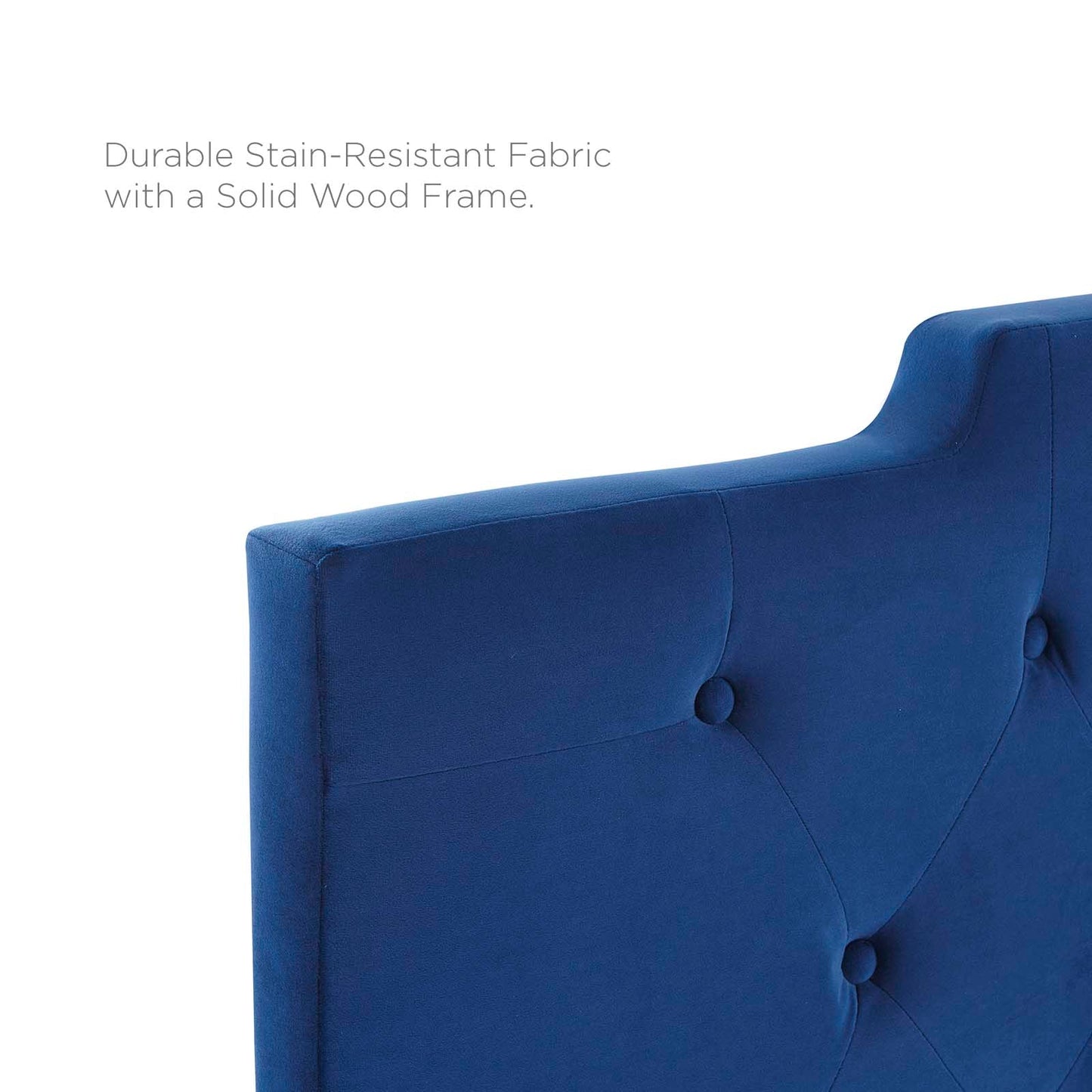 Juliet Tufted Performance Velvet Full/Queen Headboard by Modway