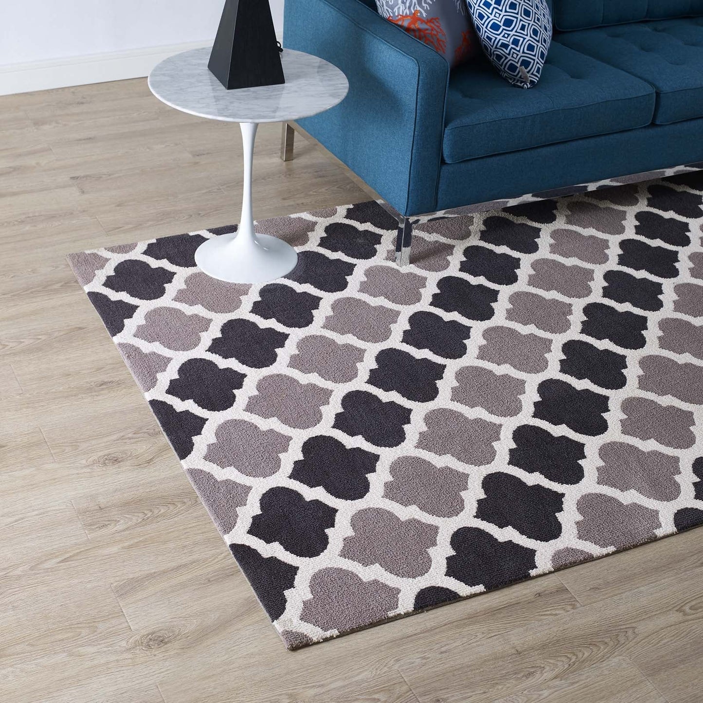 Lida Moroccan Trellis 8x10 Area Rug by Modway