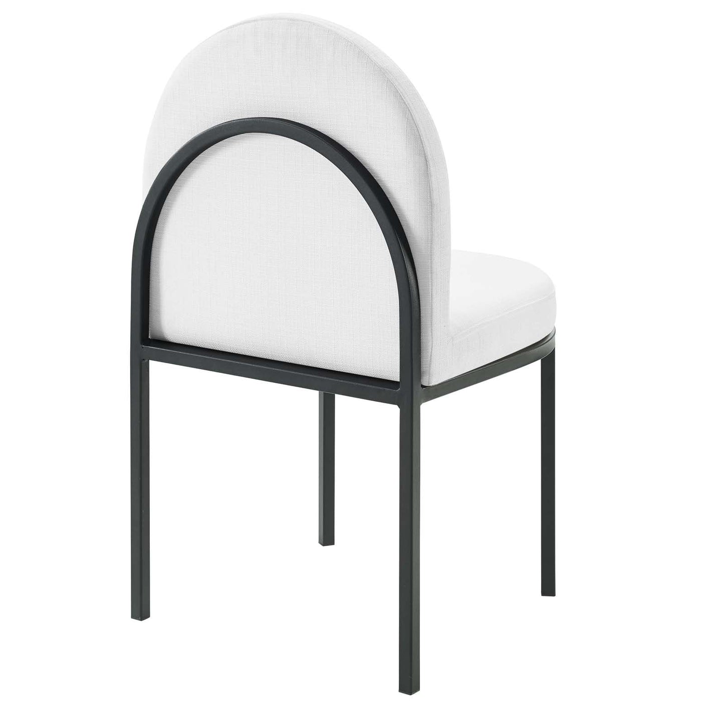 Isla Channel Tufted Upholstered Fabric Dining Side Chair by Modway