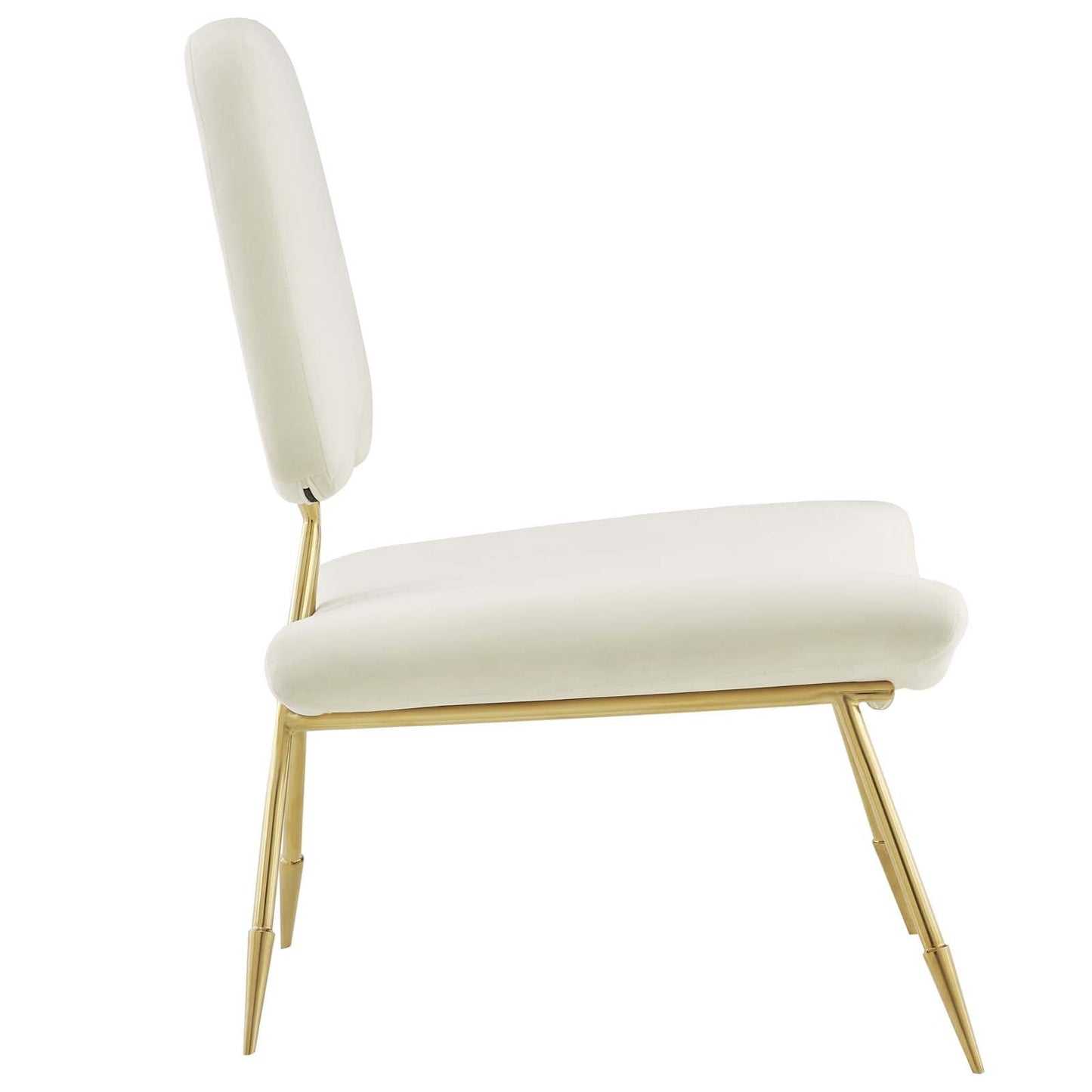 Ponder Performance Velvet Lounge Chair by Modway