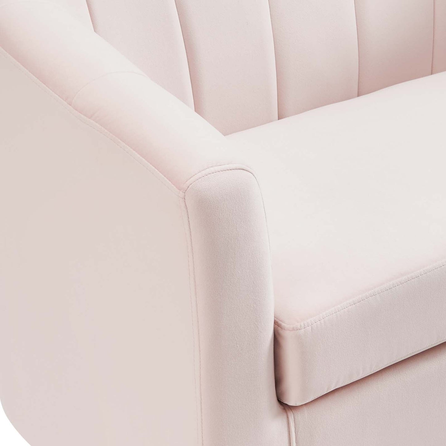 Prospect Channel Tufted Performance Velvet Loveseat by Modway