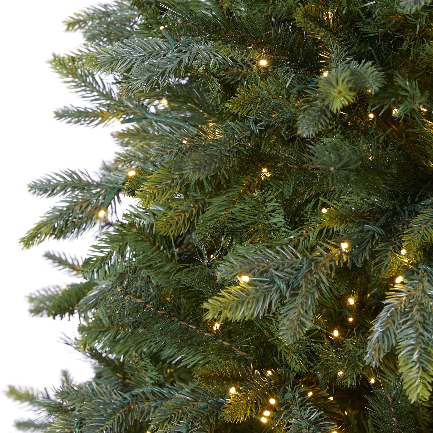 6.5' Oregon Fir Artificial Christmas Tree w/ 1350 Warm White LED Lights