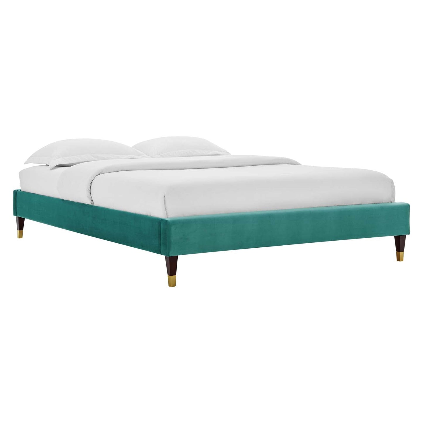 Elise Performance Velvet Full Platform Bed by Modway