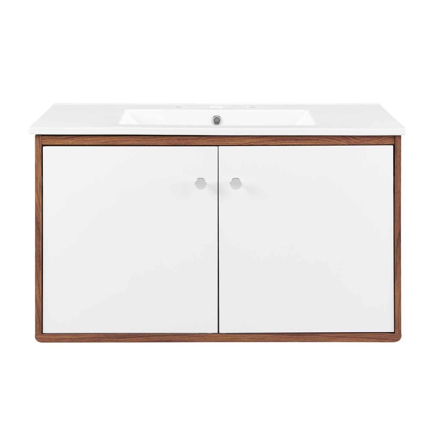 Transmit 36" Wall-Mount Bathroom Vanity by Modway