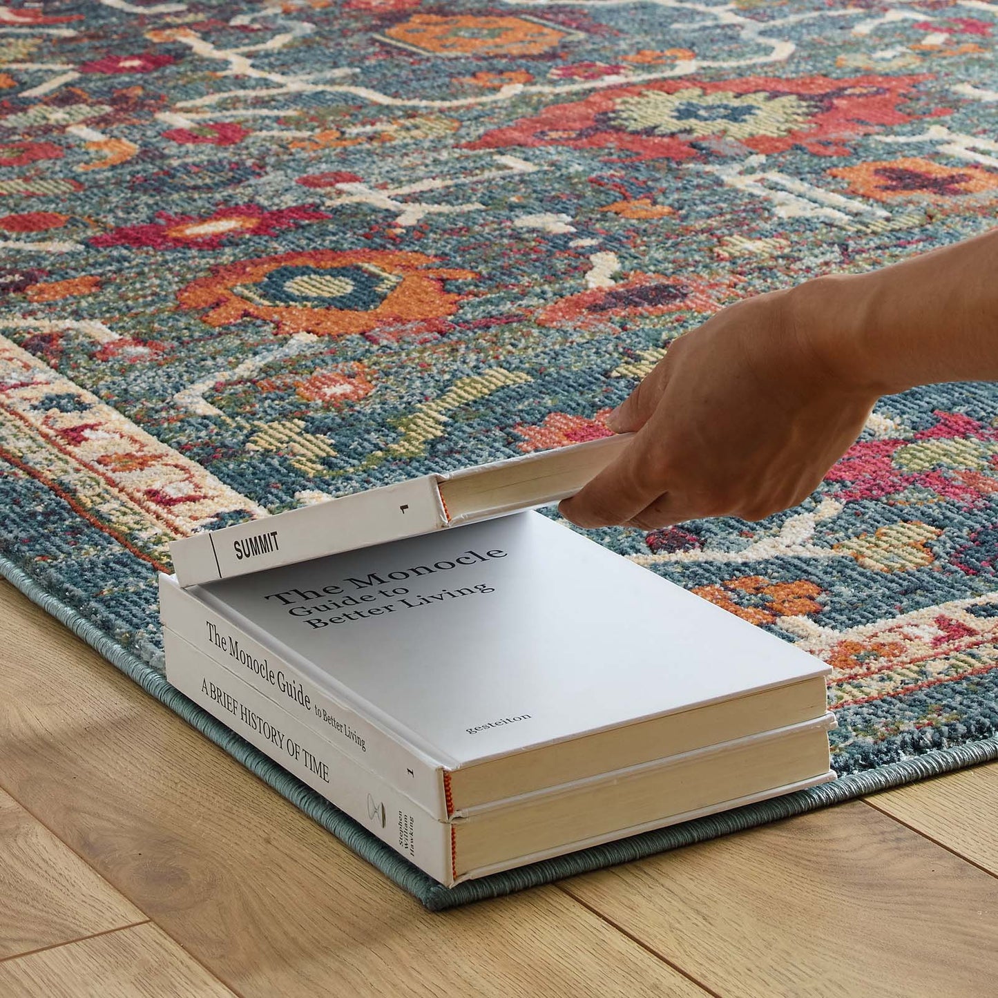 Tribute Every Distressed Vintage Floral 8x10 Area Rug by Modway