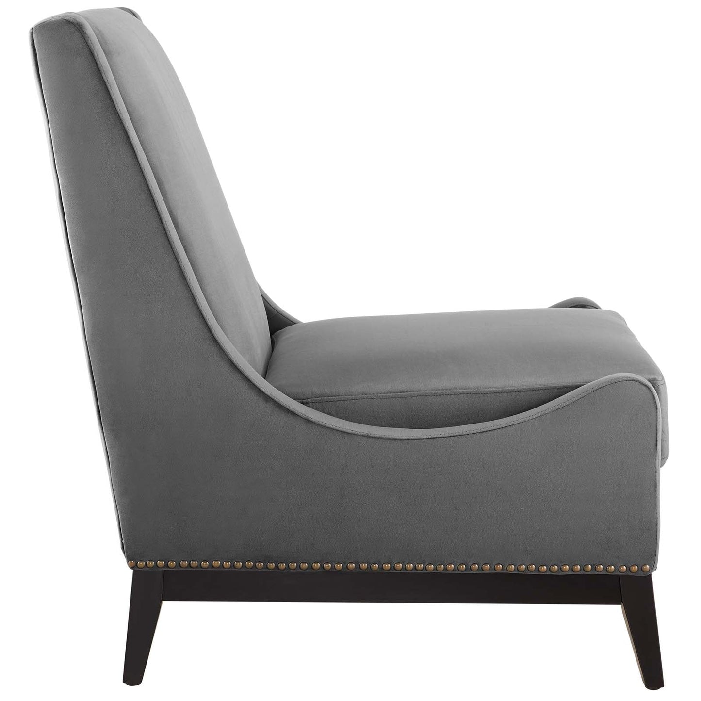 Confident Upholstered Performance Velvet Lounge Chair Set of 2 by Modway