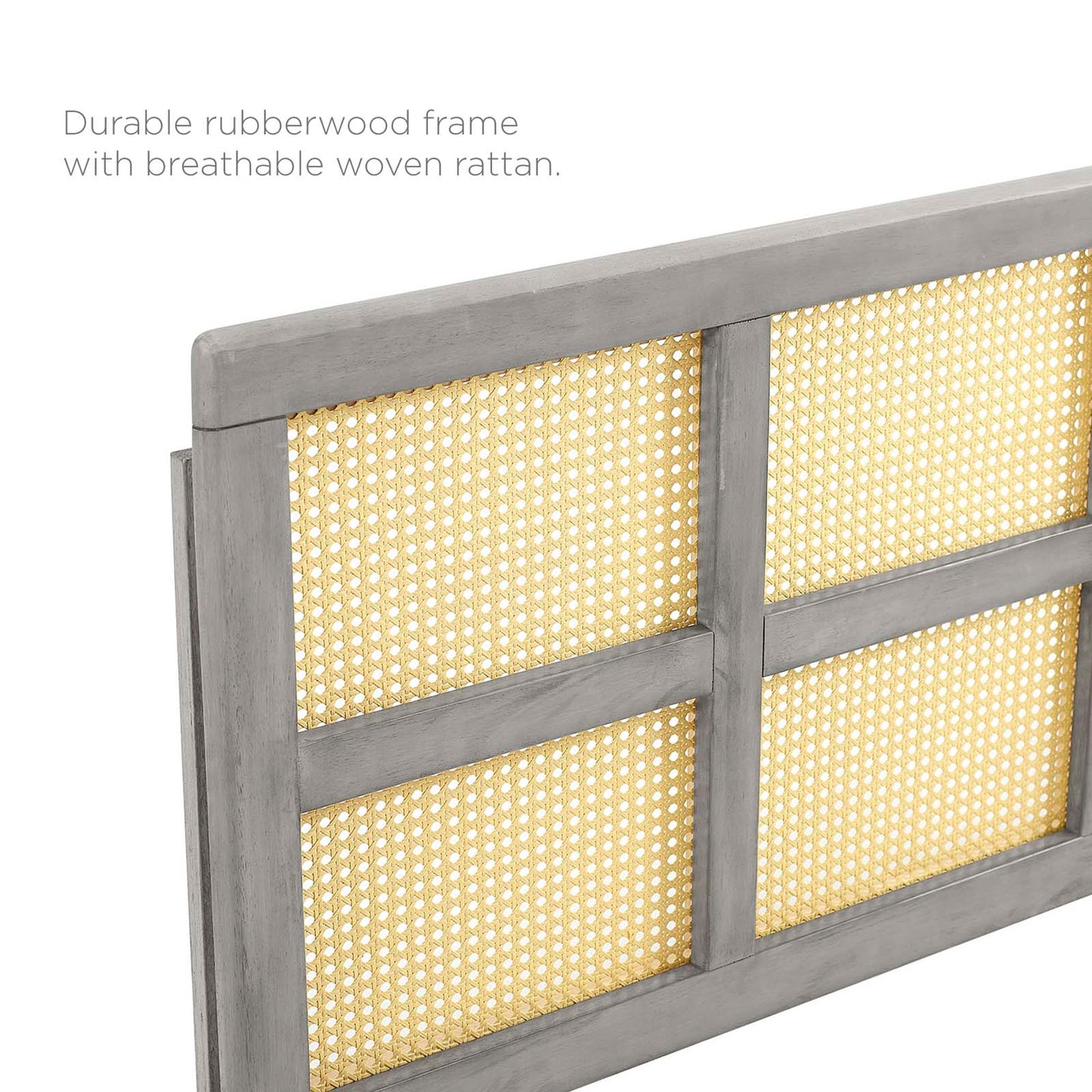 Luana Cane Queen Headboard by Modway