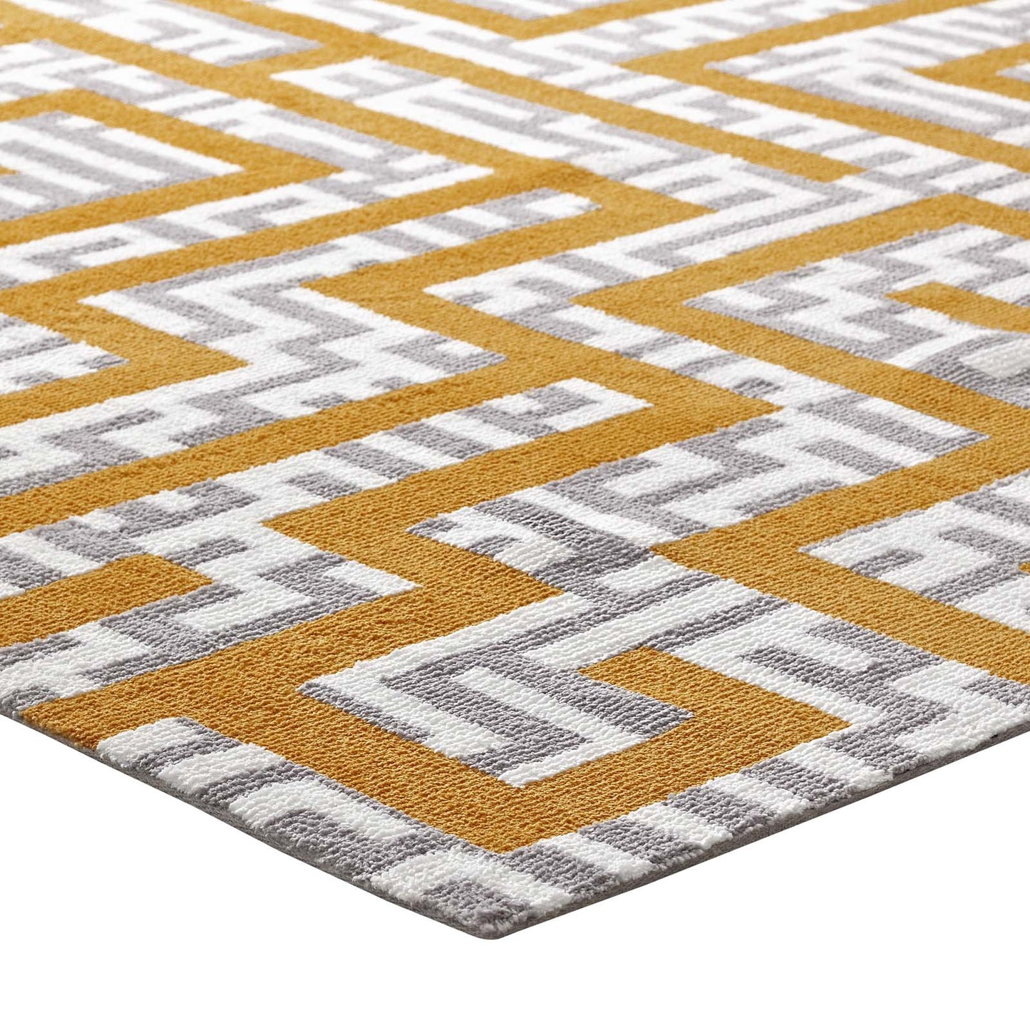 Nahia Geometric Maze 8x10 Area Rug by Modway