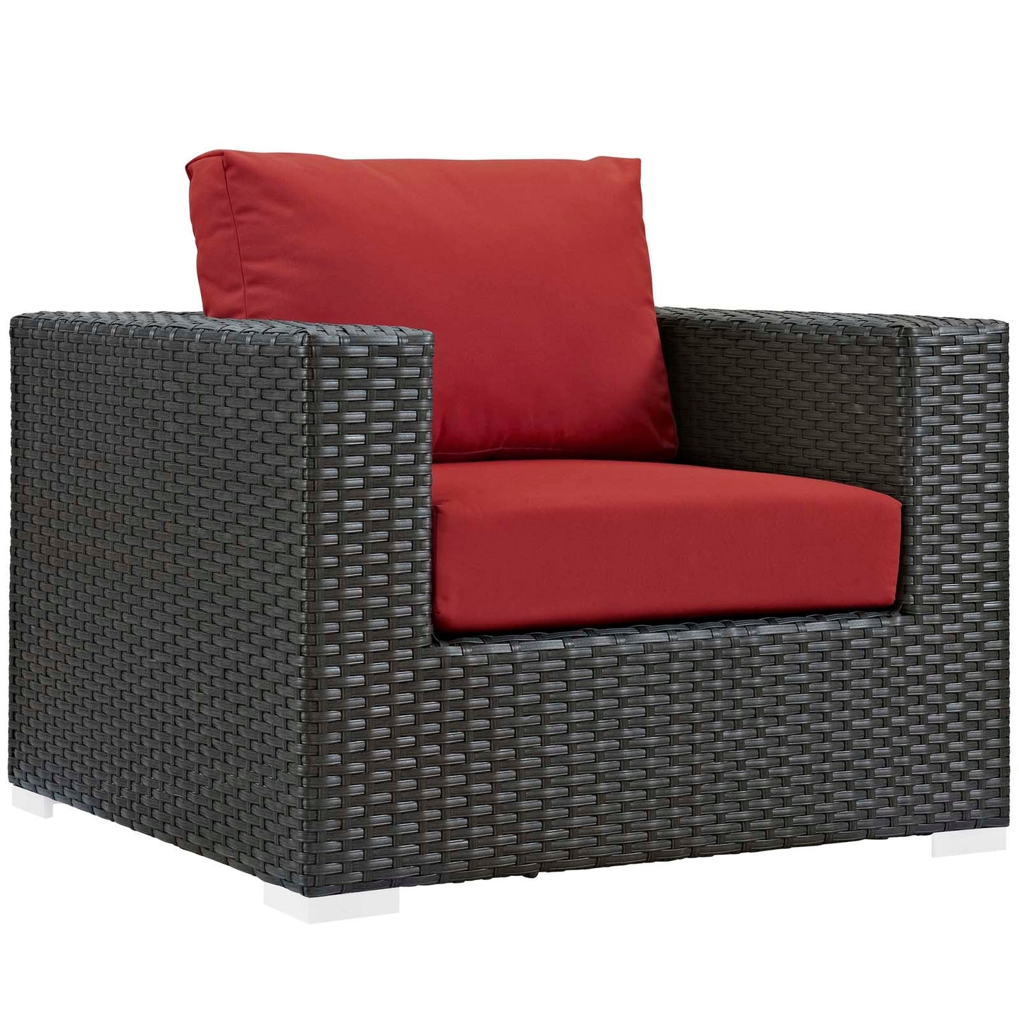 Sojourn 7 Piece Outdoor Patio Sunbrella¨ Sectional Set by Modway